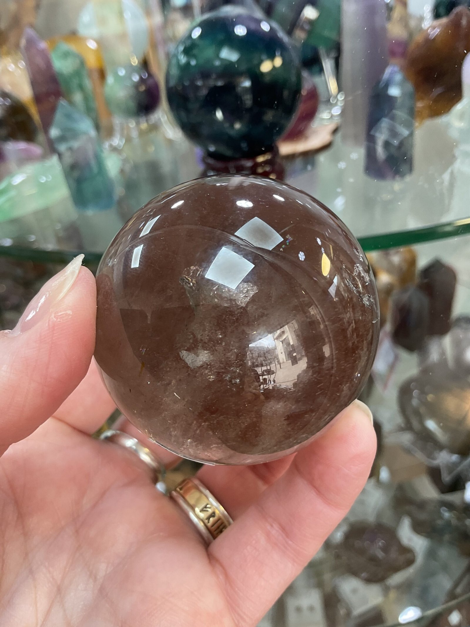 Smoky Quartz Sphere - Image 6