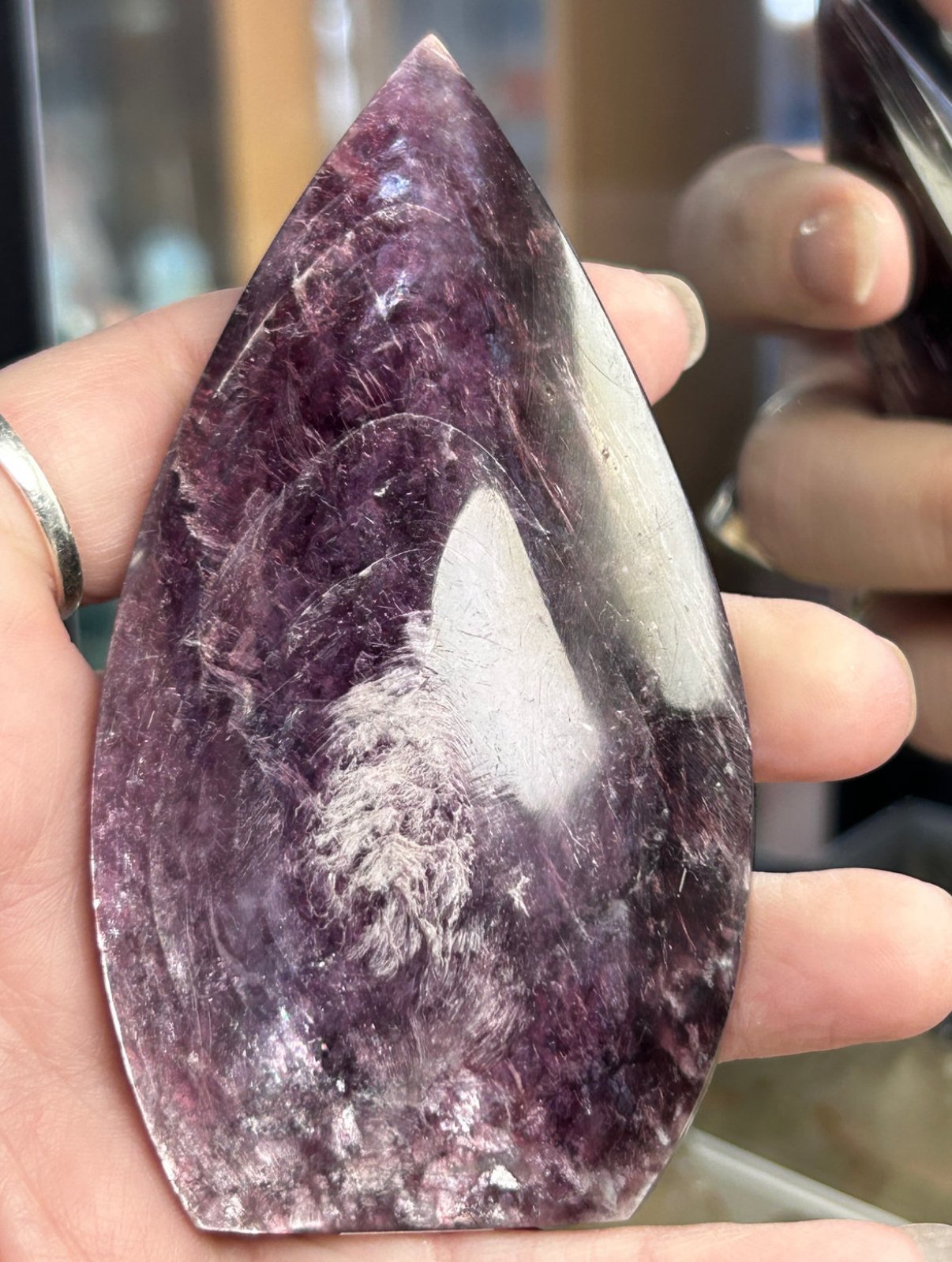 Gemmy Lepidolite Freeform