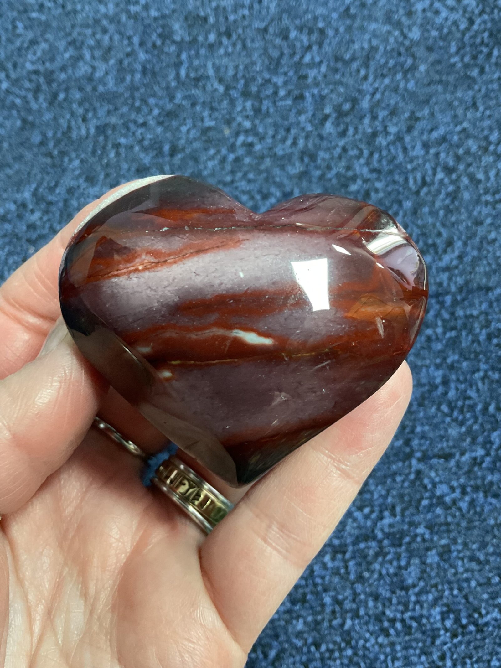 Mookaite Jasper Heart