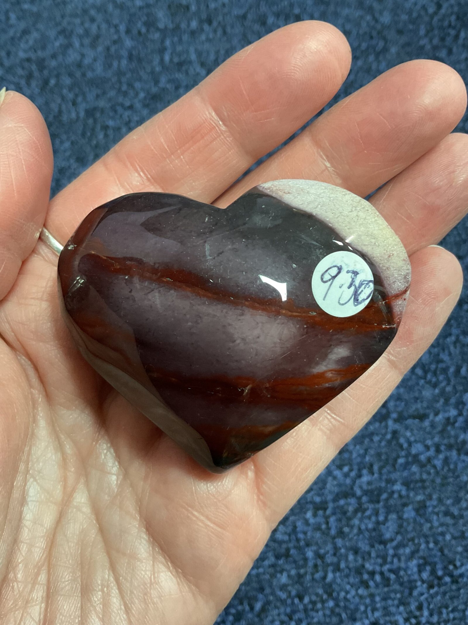 Mookaite Jasper Heart - Image 3