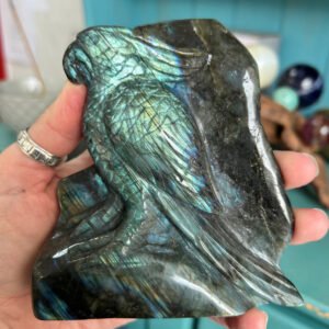 Labradorite Bird Carving
