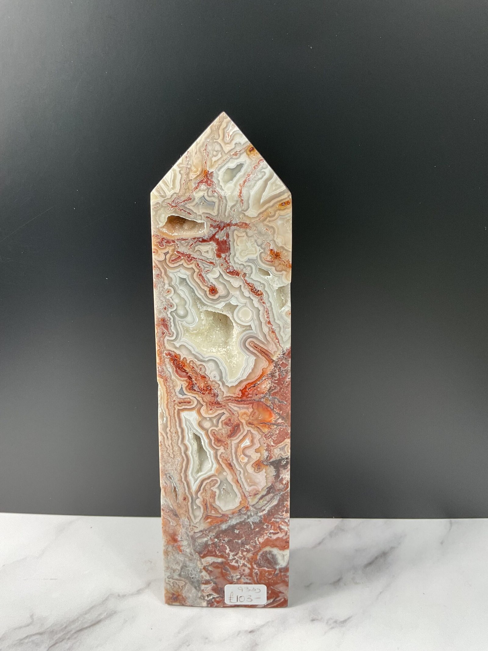 Crazy Lace Agate Tower- various sizes - Image 2