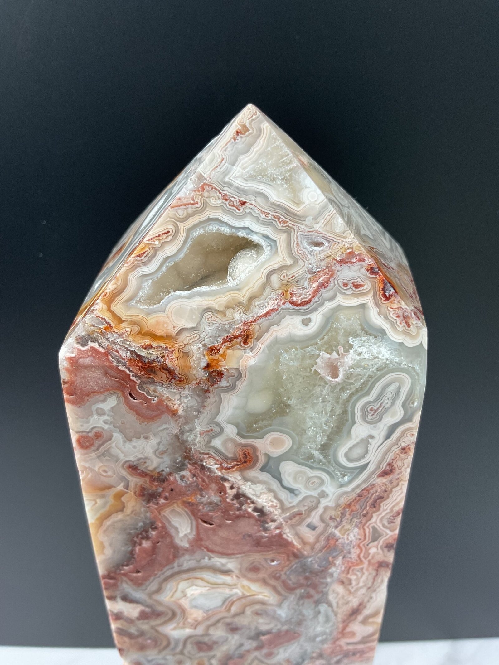 Crazy Lace Agate Tower- various sizes - Image 4