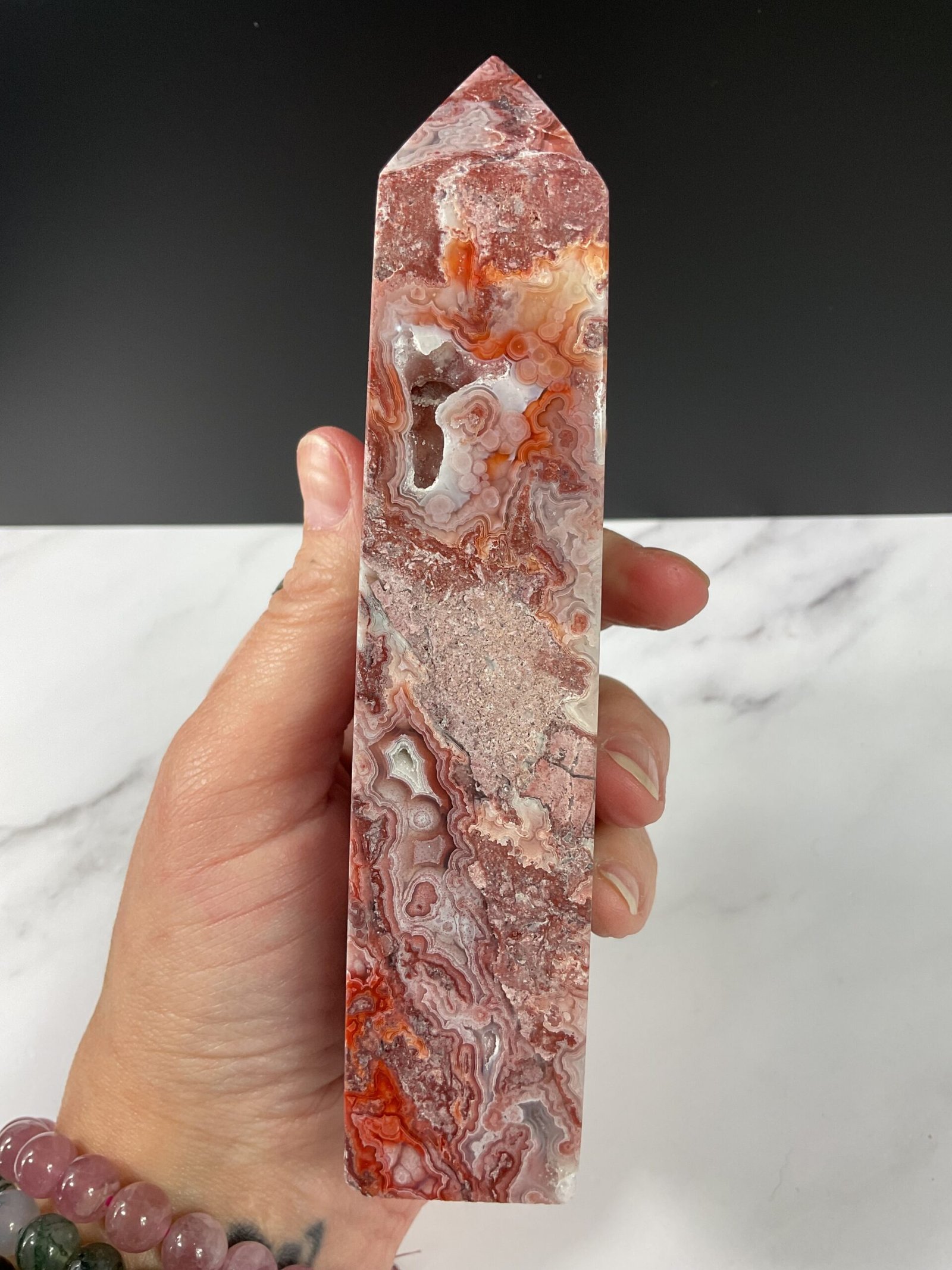 Crazy Lace Agate Tower- various sizes - Image 10