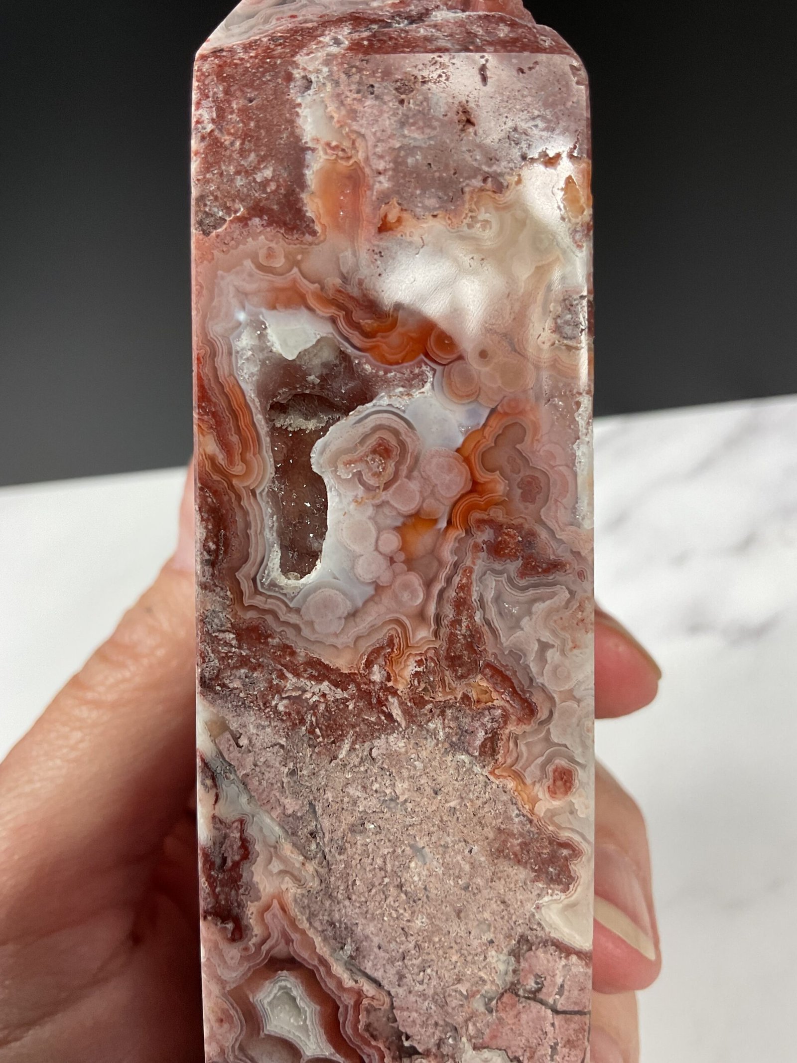 Crazy Lace Agate Tower- various sizes - Image 11