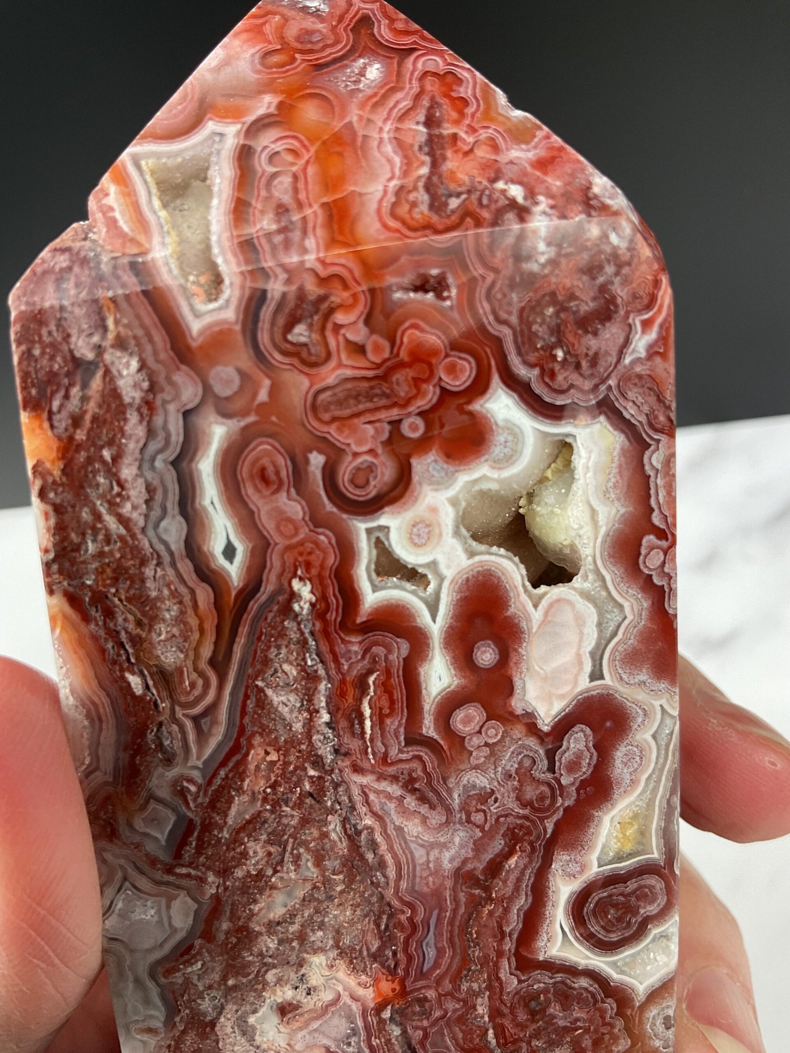 Crazy Lace Agate Tower- various sizes - Image 12