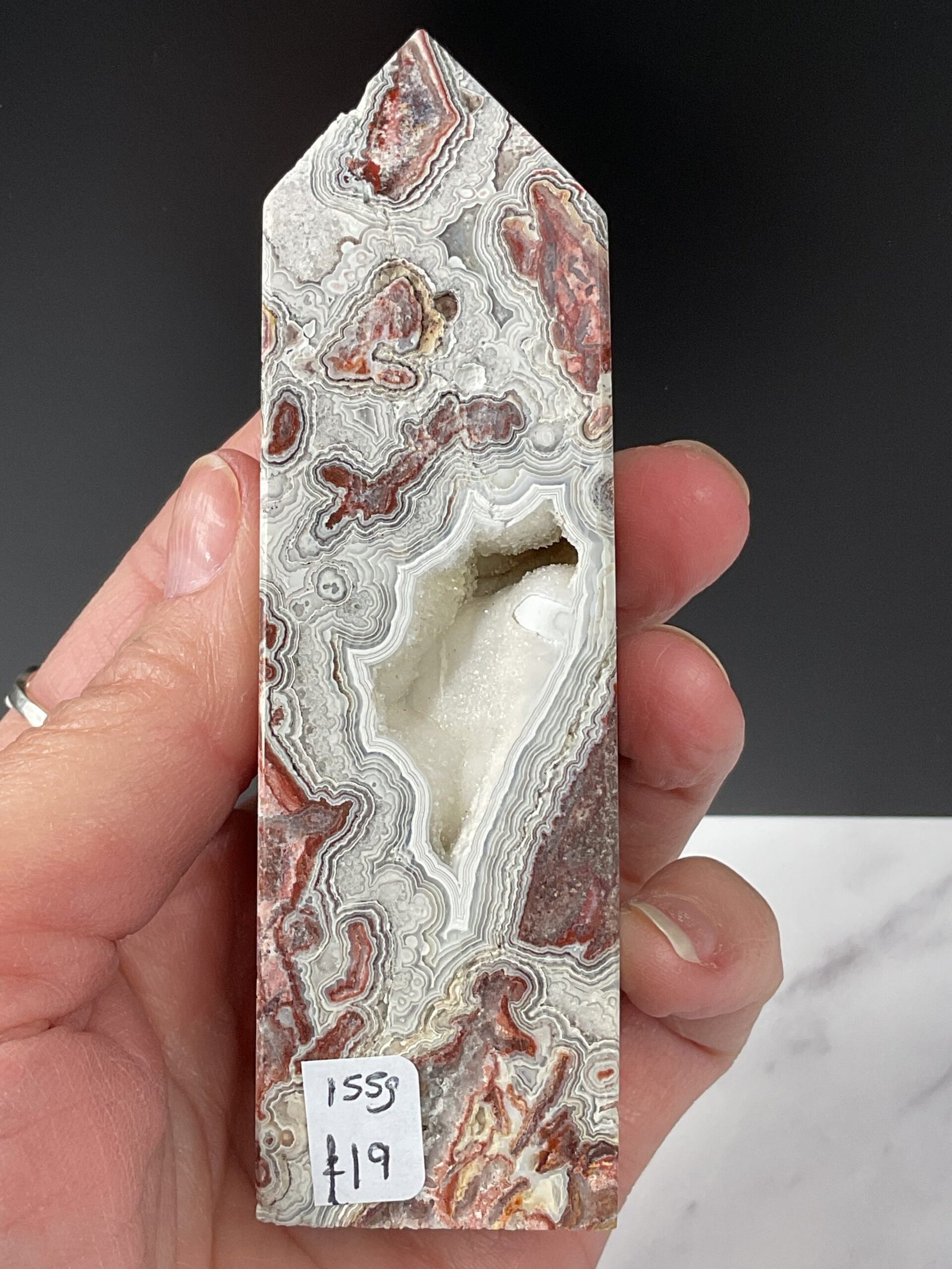 Crazy Lace Agate Tower- various sizes - Image 17