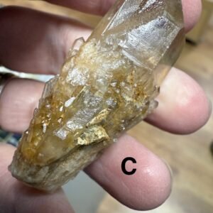 Kundalini Citrine natural points