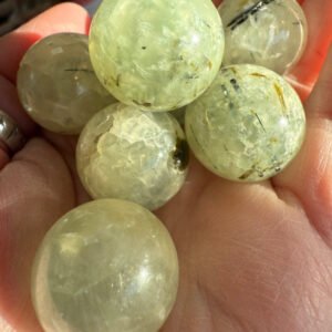 Prehnite Small Sphere