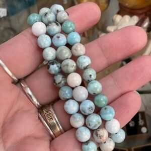 Larimar Bead Bracelet B-Grade
