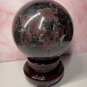 Large Garnet Sphere