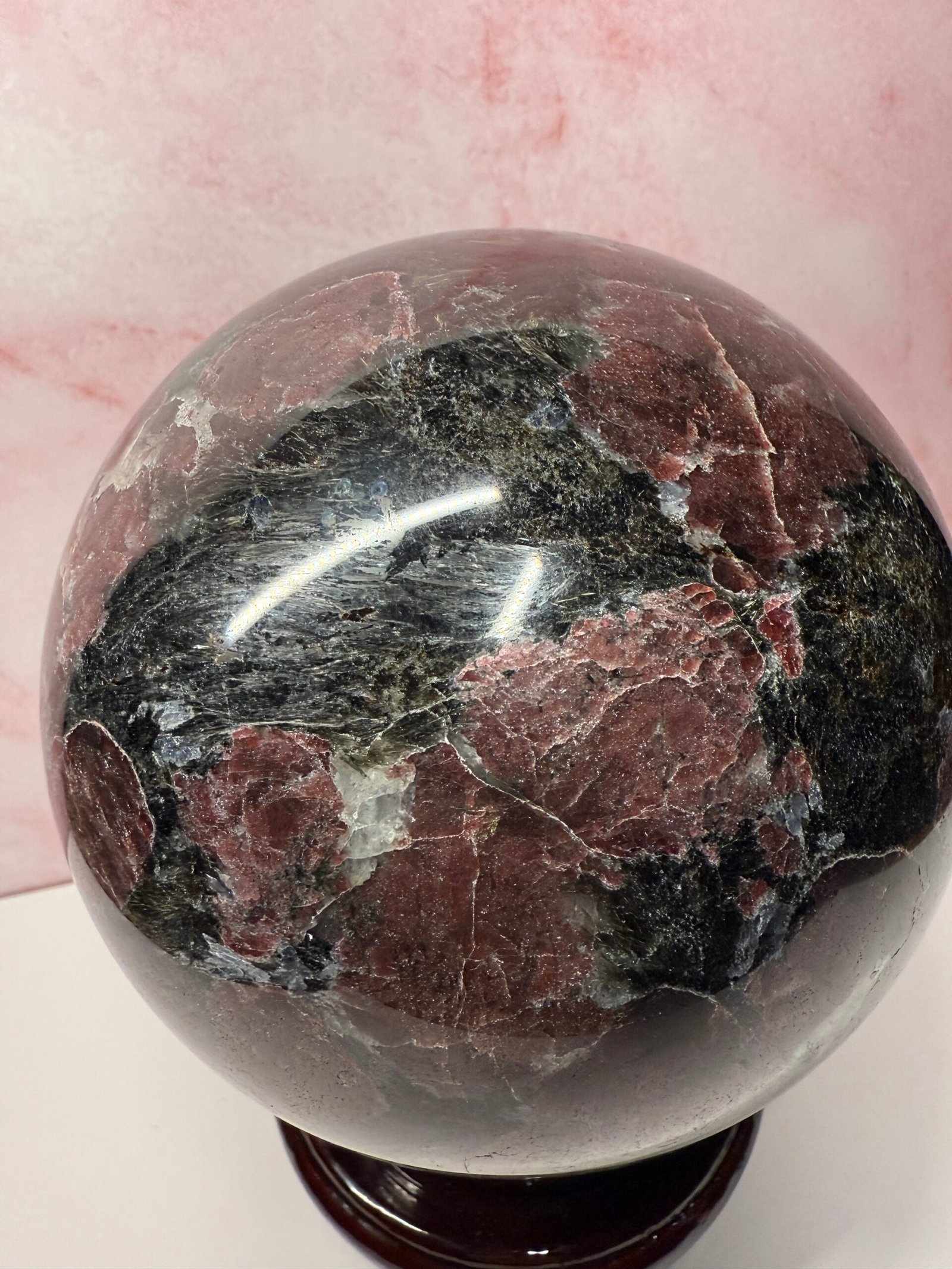 Large Garnet Sphere - Image 3