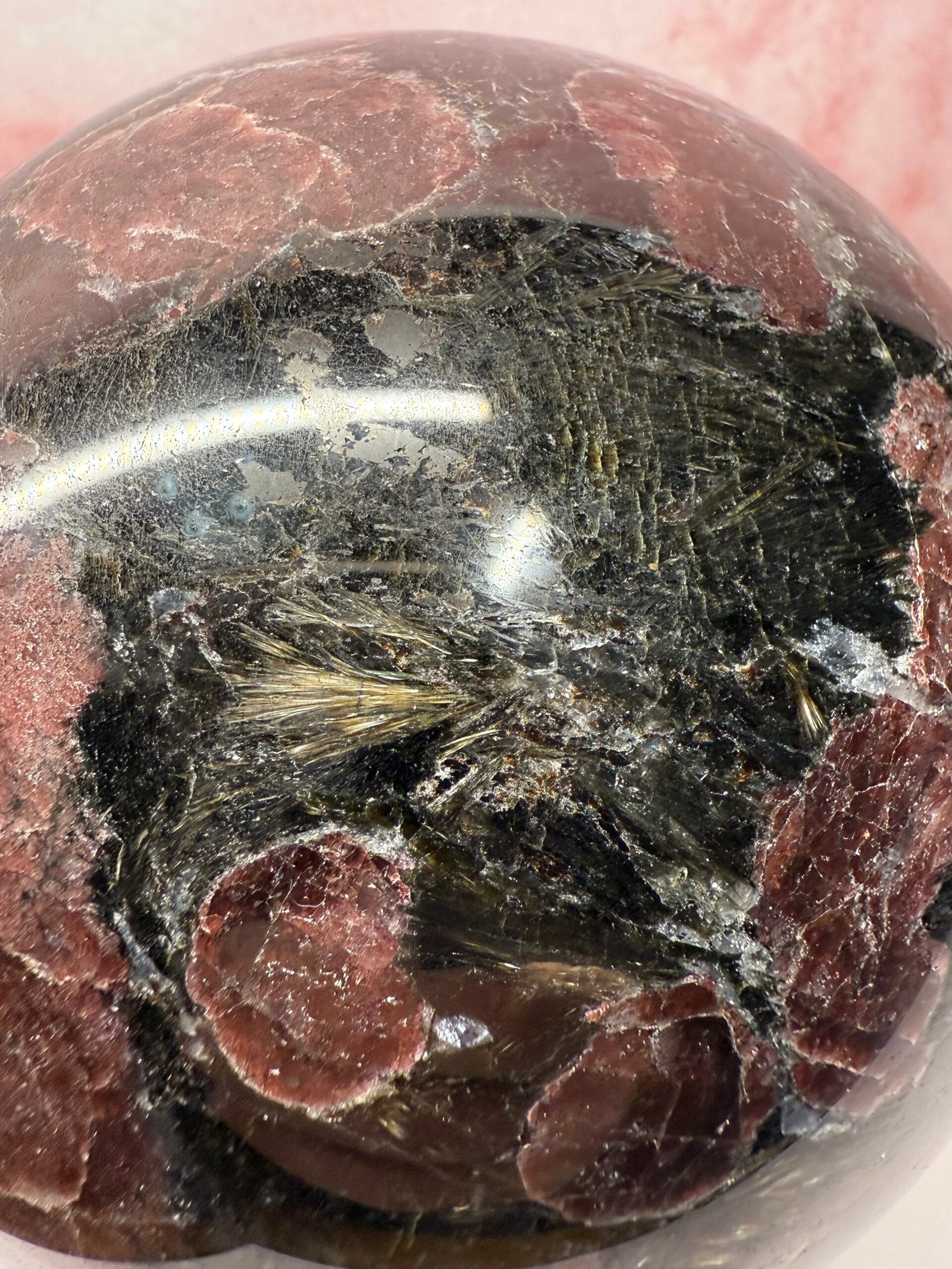 Large Garnet Sphere - Image 5