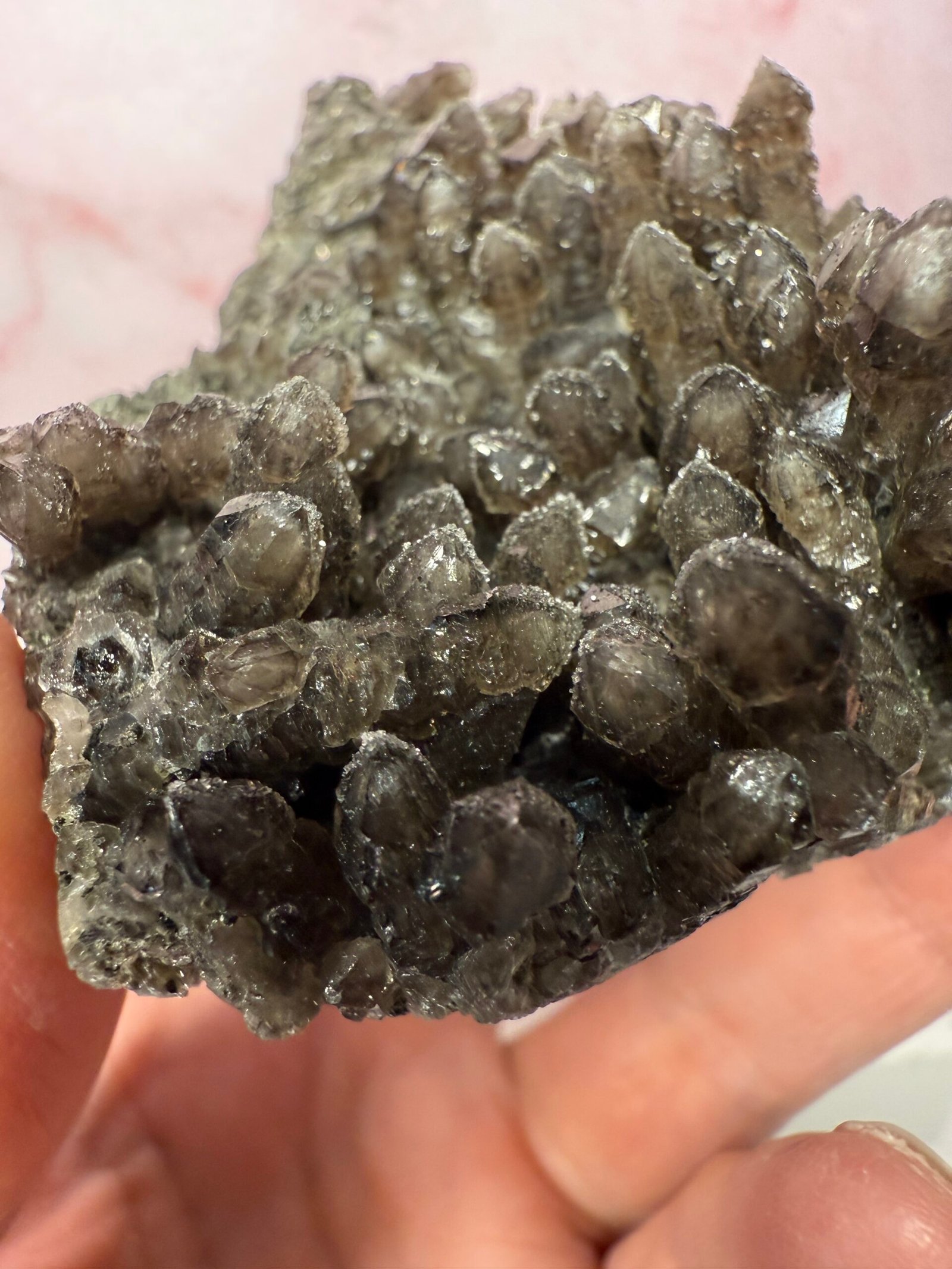Inner Mongolian Smoky Quartz Cluster - Image 10