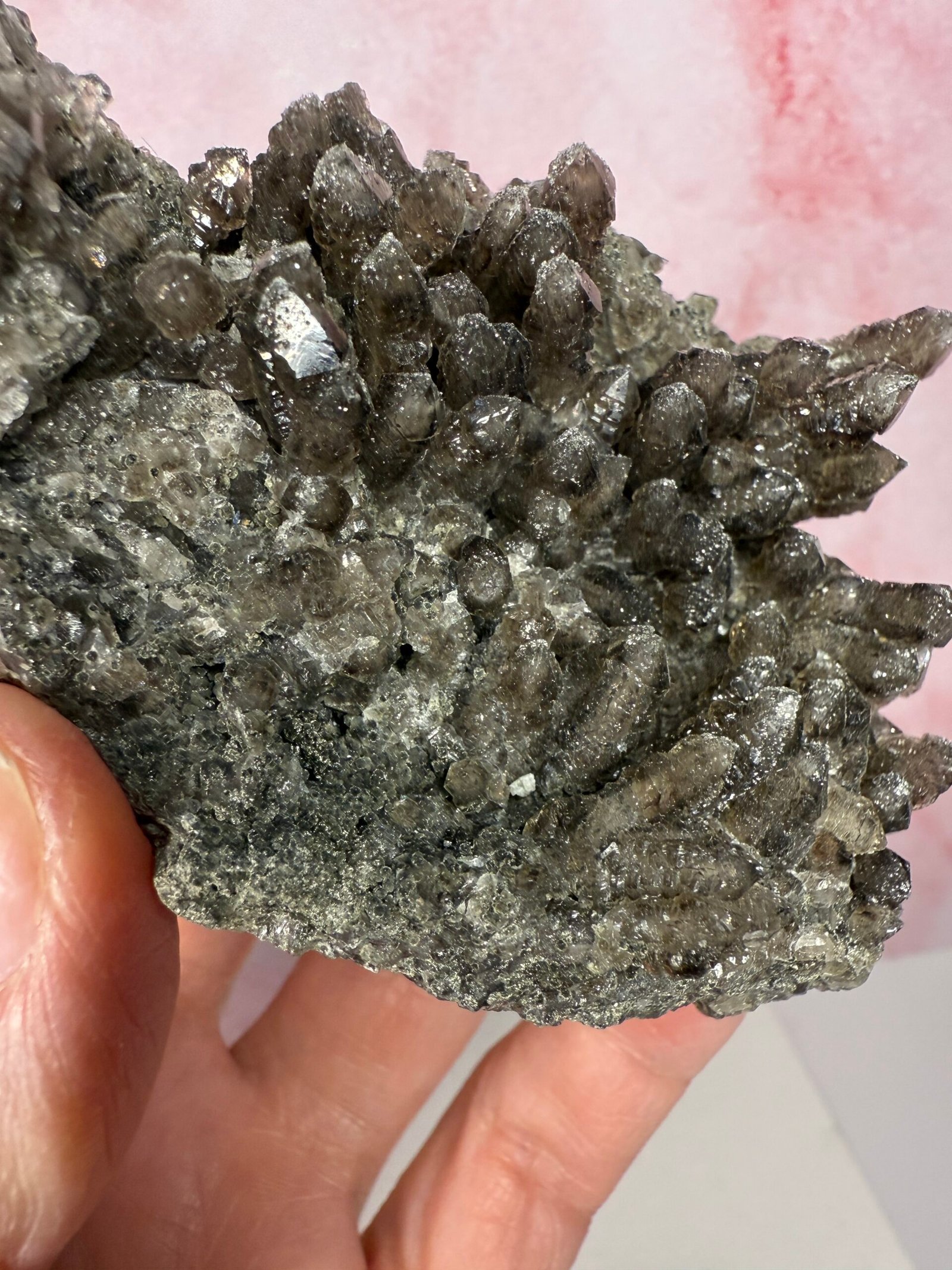 Inner Mongolian Smoky Quartz Cluster - Image 9