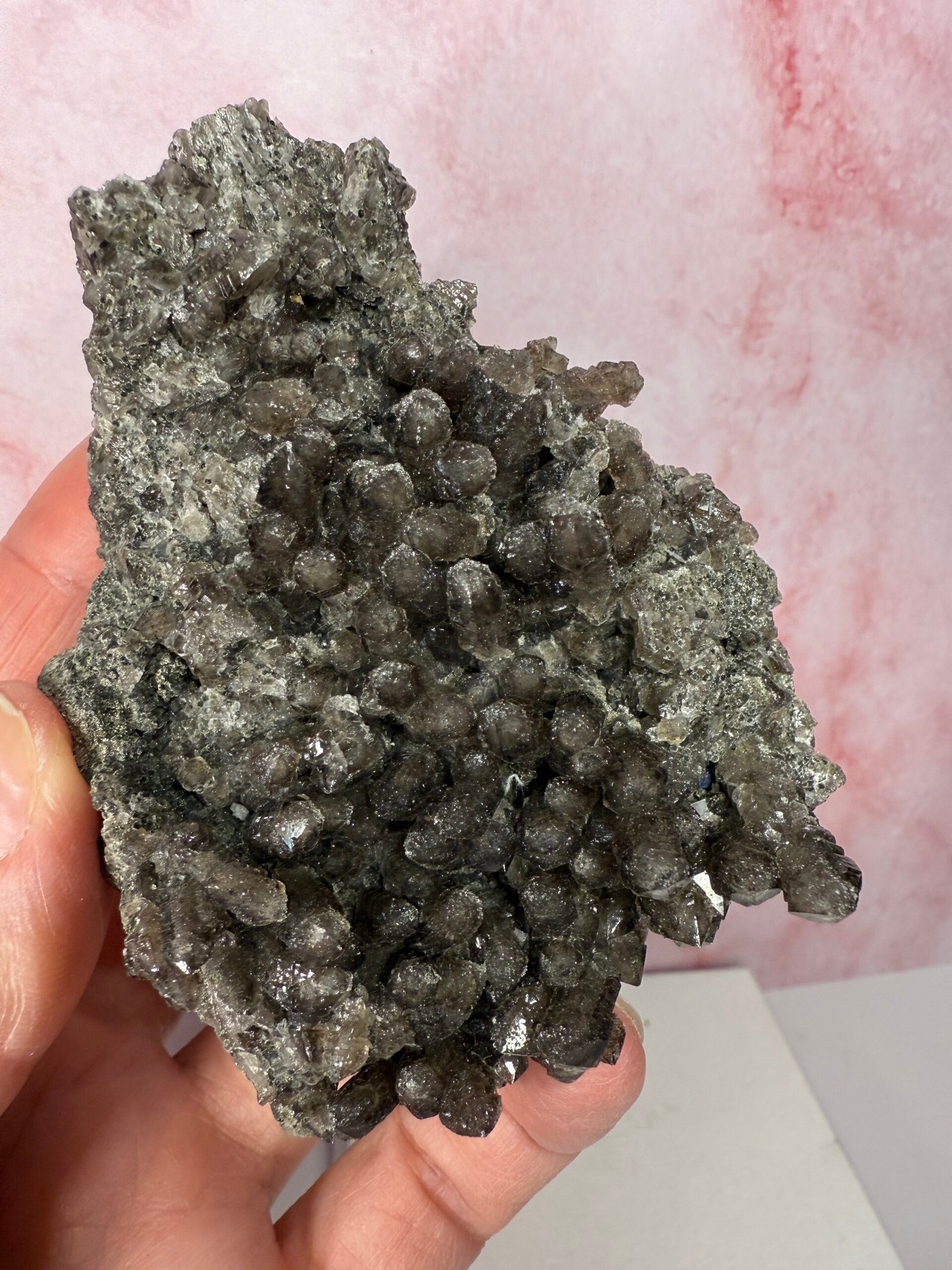 Inner Mongolian Smoky Quartz Cluster