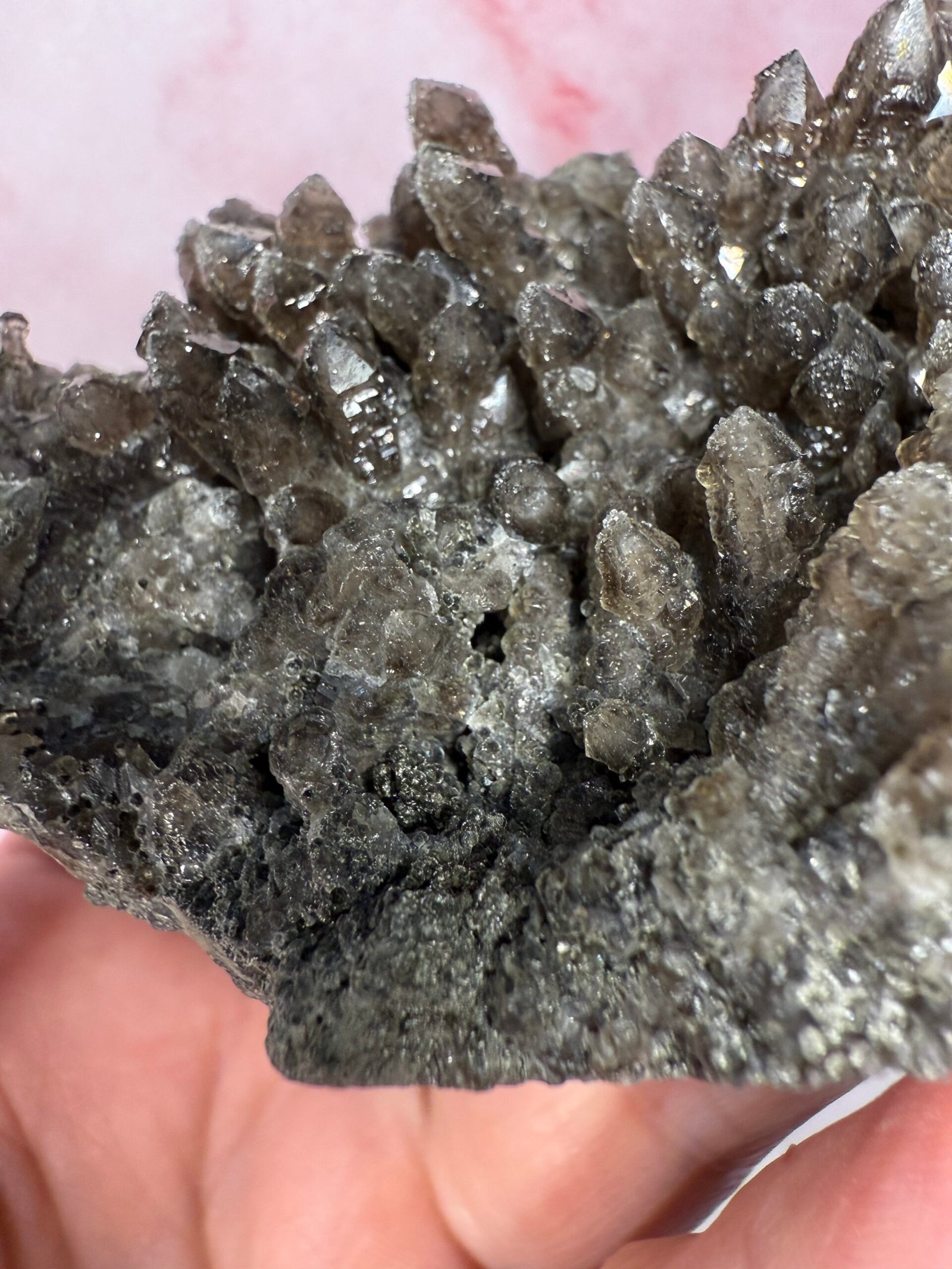 Inner Mongolian Smoky Quartz Cluster - Image 13