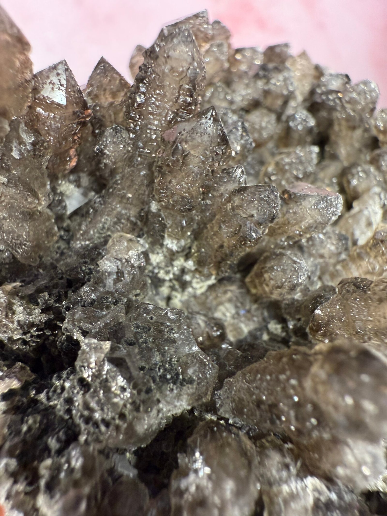 Inner Mongolian Smoky Quartz Cluster - Image 12
