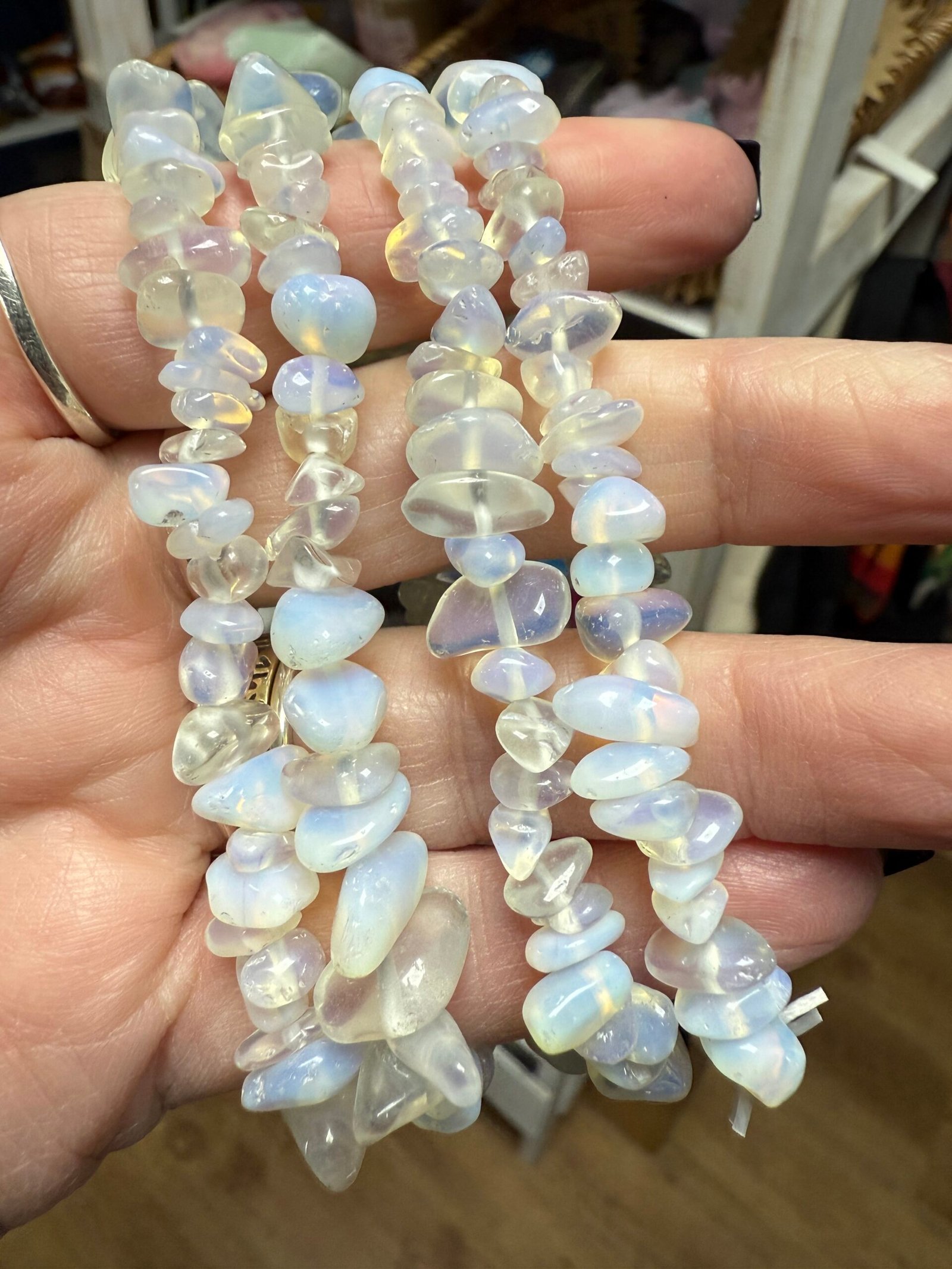Opalite Chip Stone Bracelet - Image 2