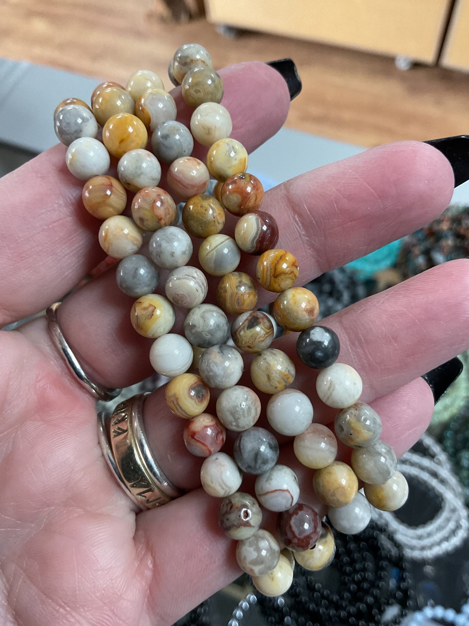 6mm Bead Bracelets- Various - Image 6