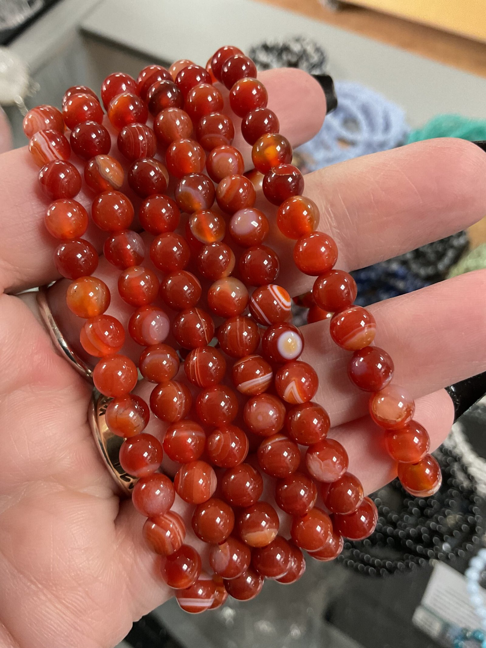 6mm Bead Bracelets- Various - Image 8