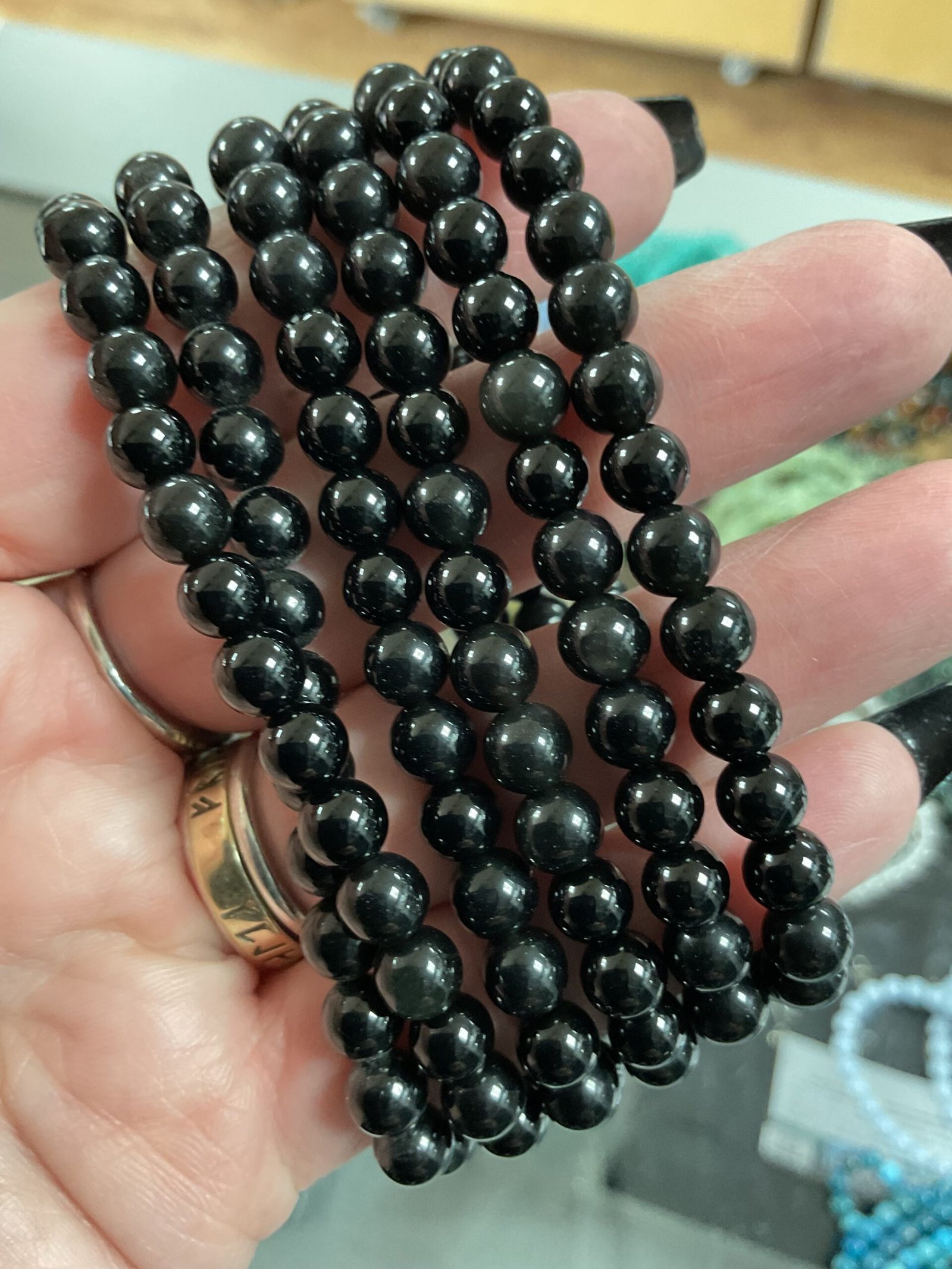 6mm Bead Bracelets- Various - Image 17