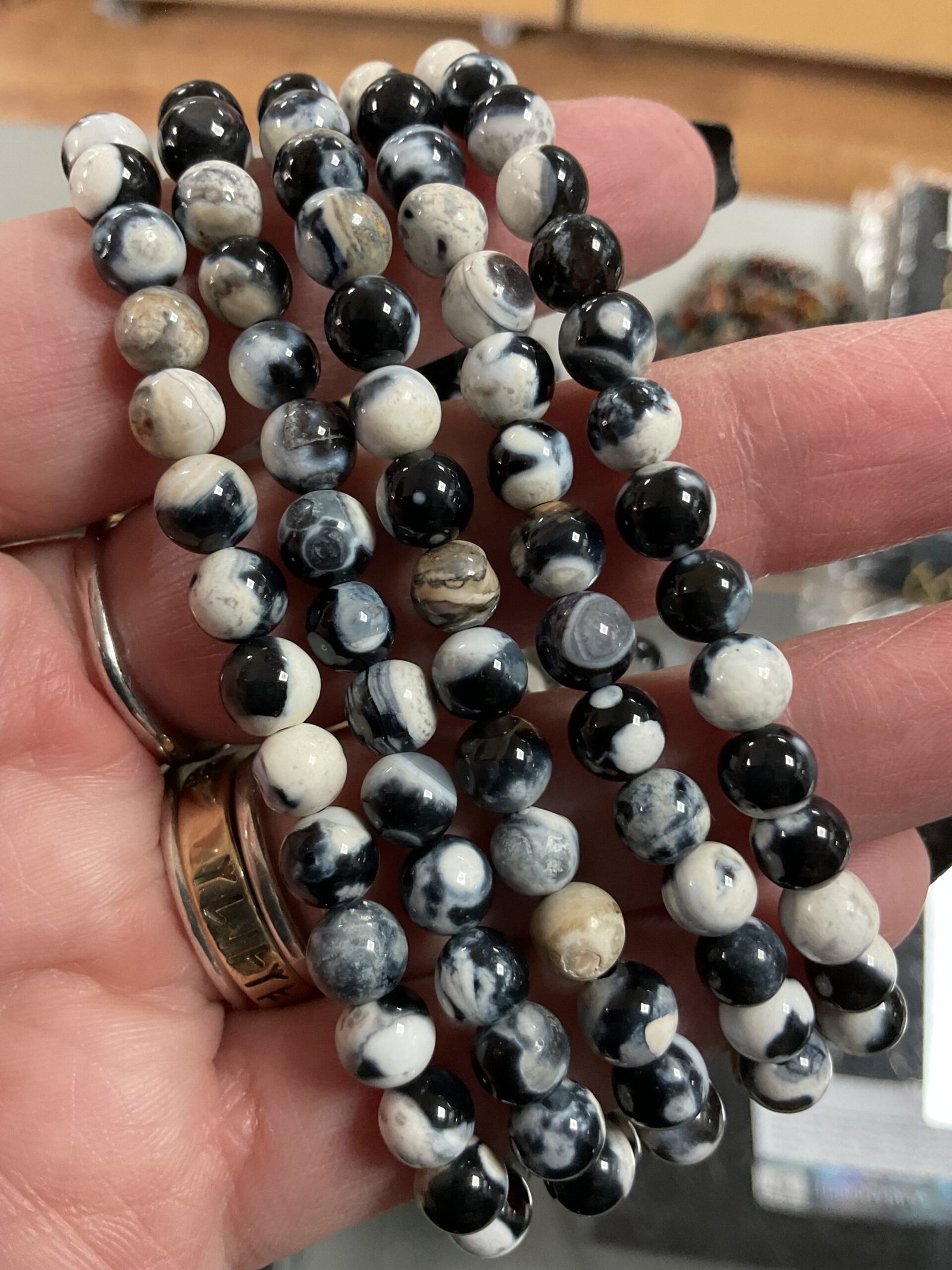 6mm Bead Bracelets- Various - Image 24