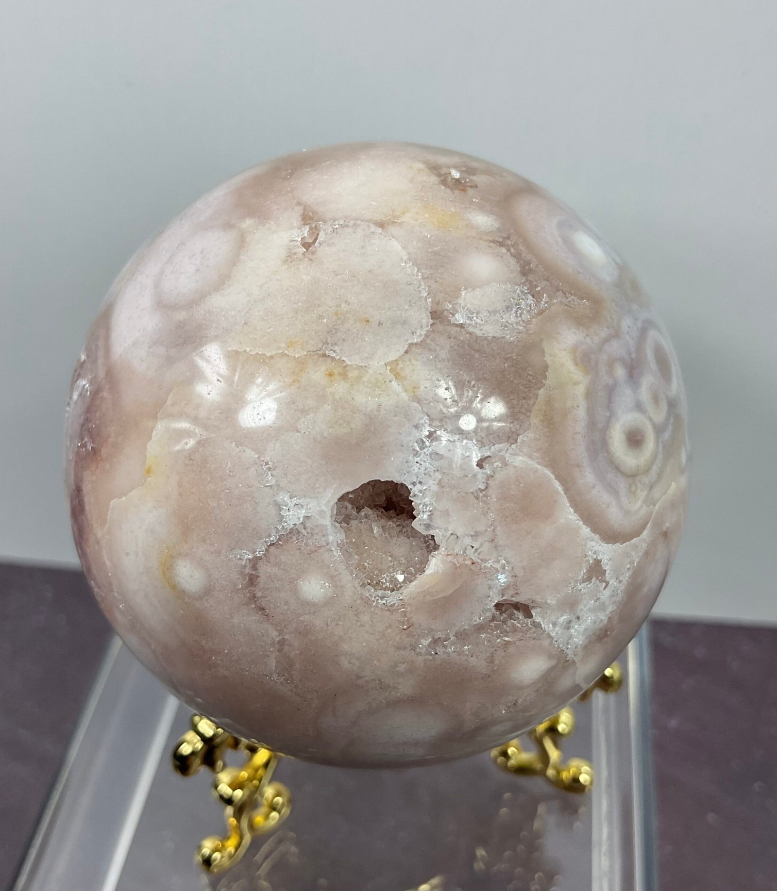Pink Amethyst Sphere