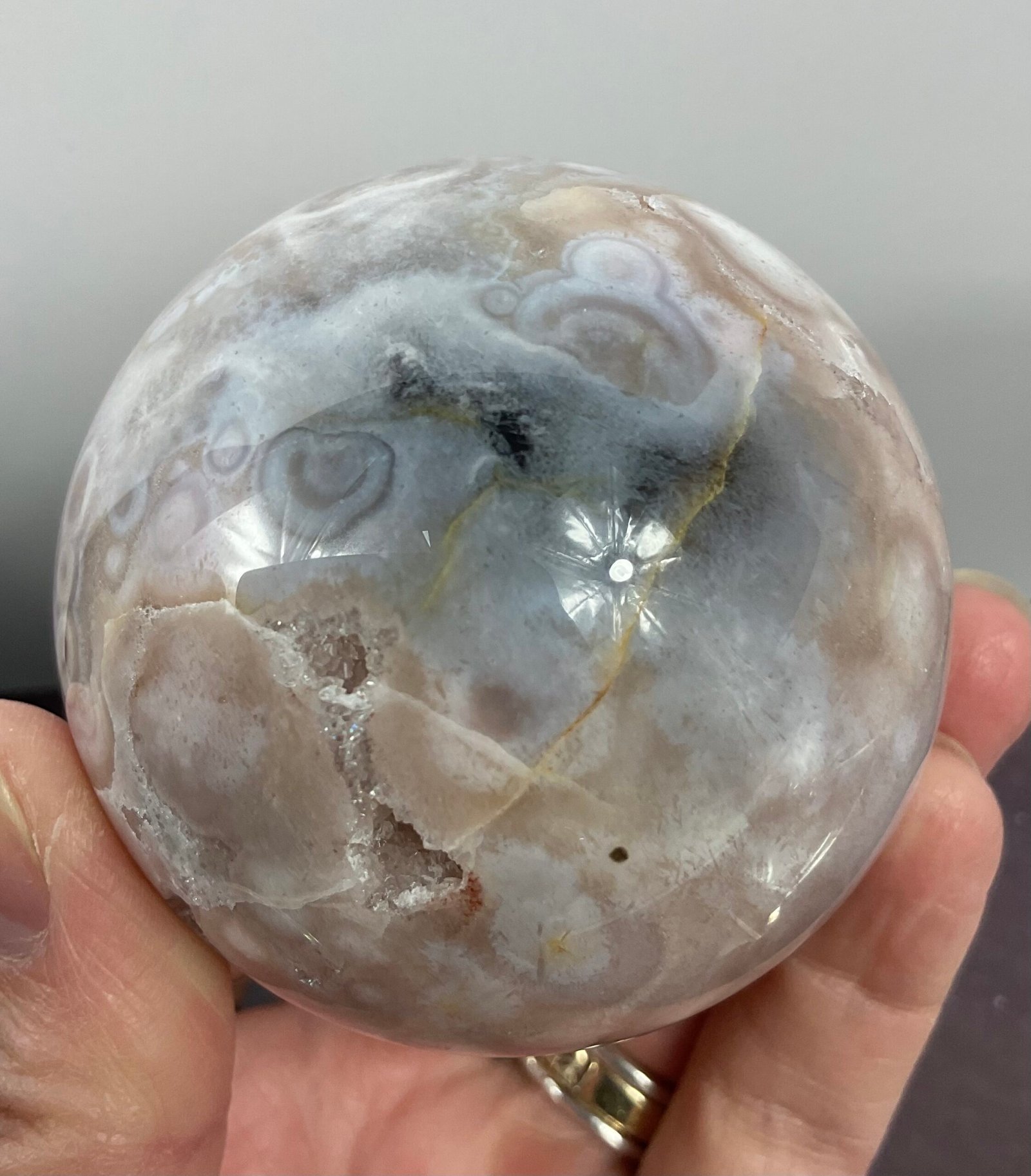 Pink Amethyst Sphere - Image 9