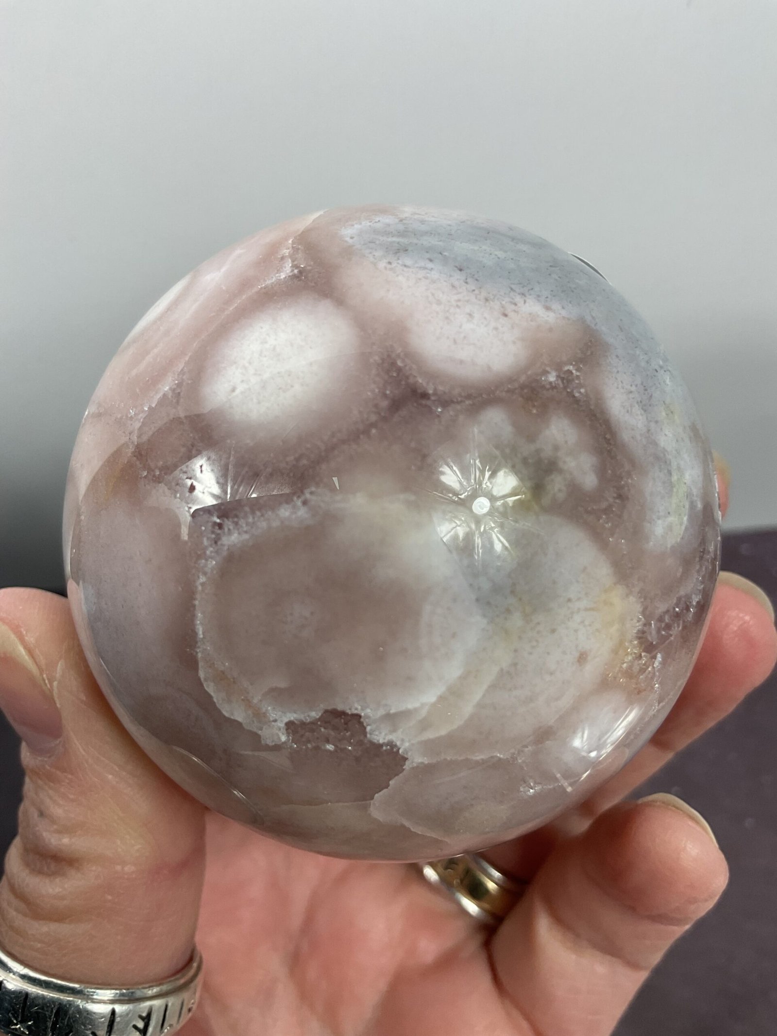 Pink Amethyst Sphere - Image 10