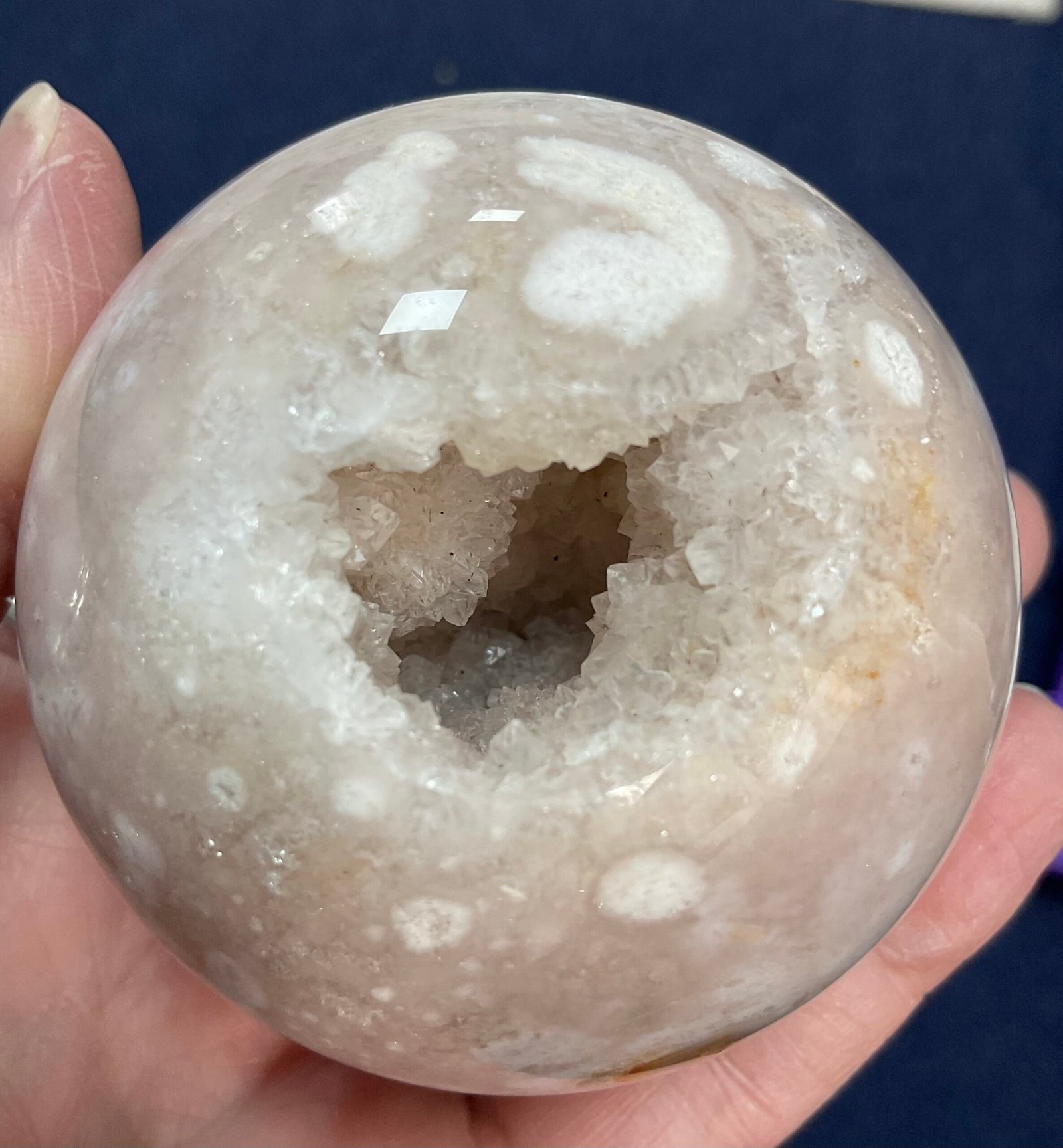 Pink Amethyst Sphere