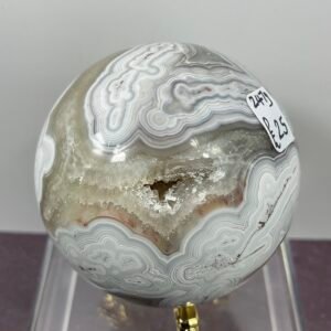 Crazy Lace Agate Sphere