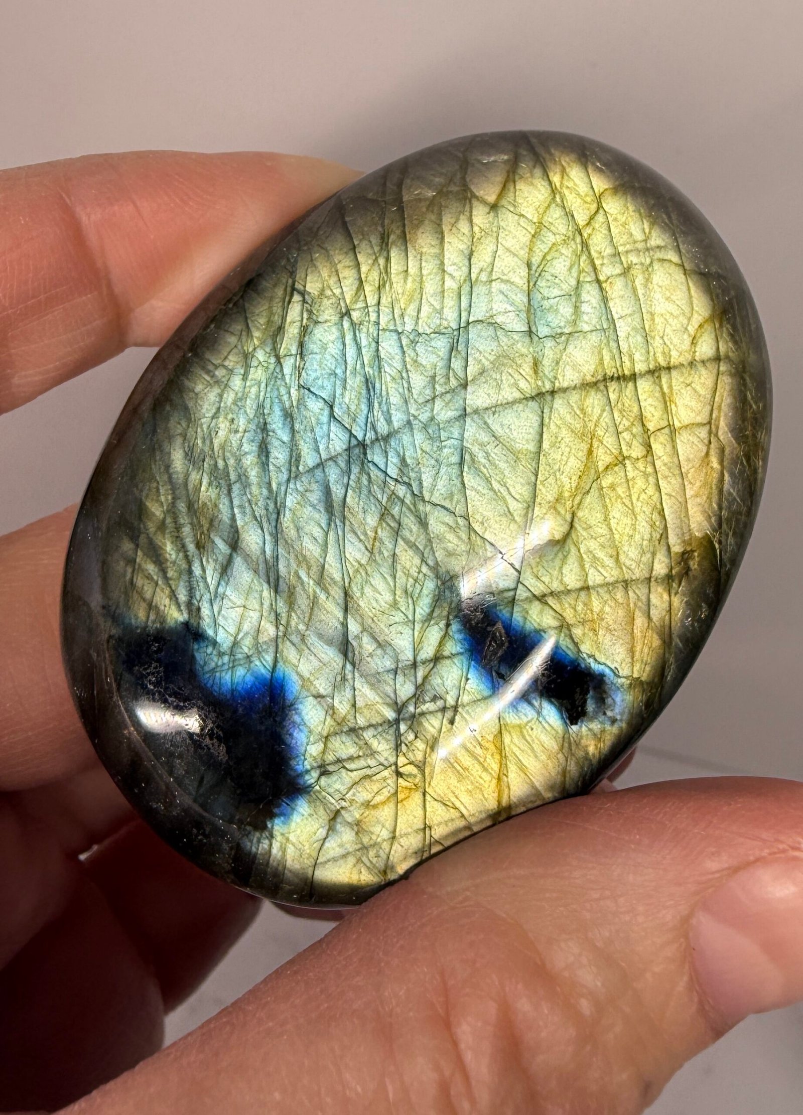 Labradorite Palm Stone