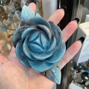 Trolleite Flower Carving