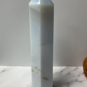 Extra Large Blue Chalcedony Tower