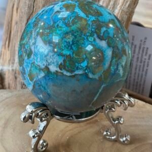 Chrysocolla Sphere