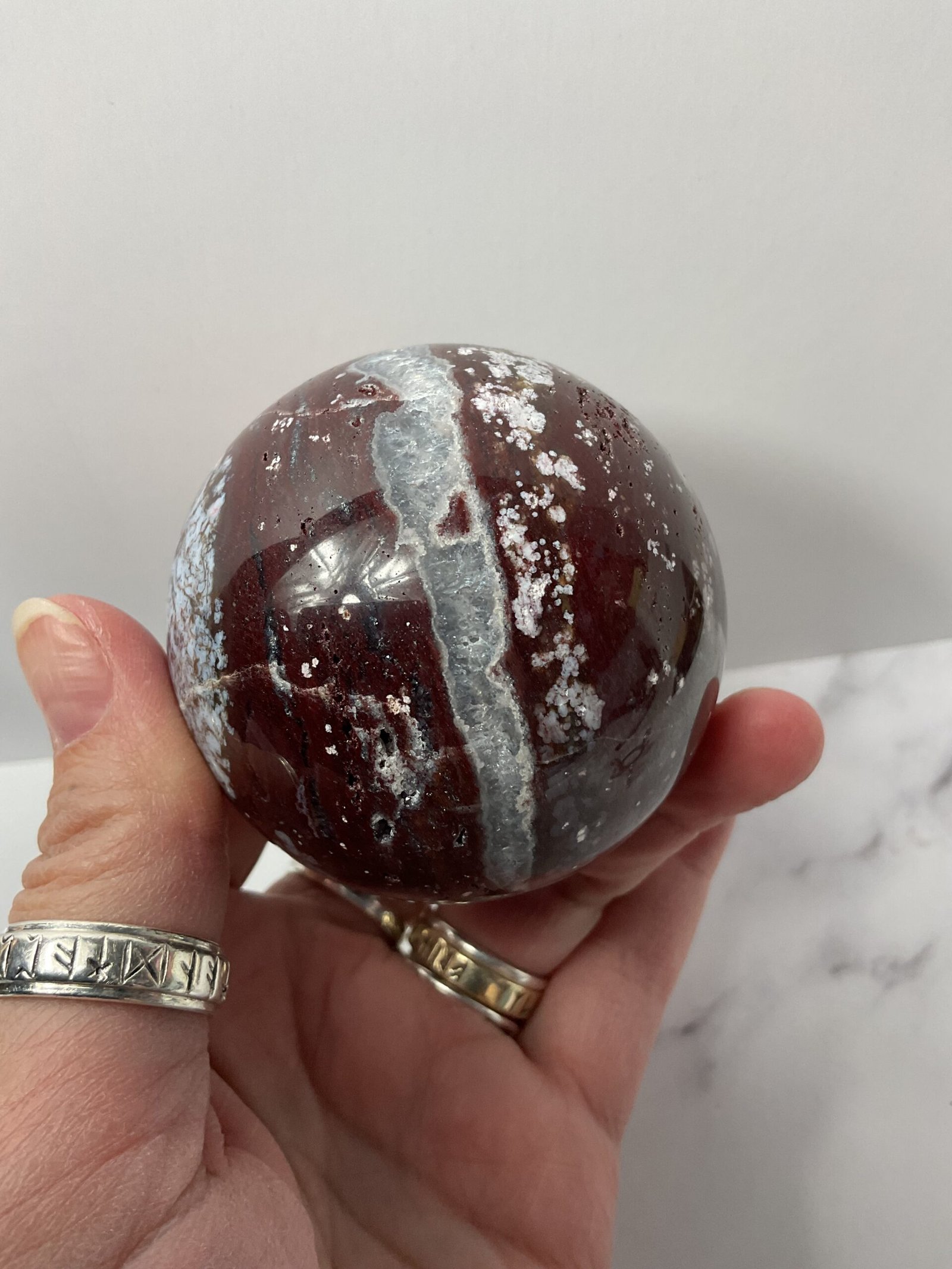 Ocean Jasper Sphere - Image 5