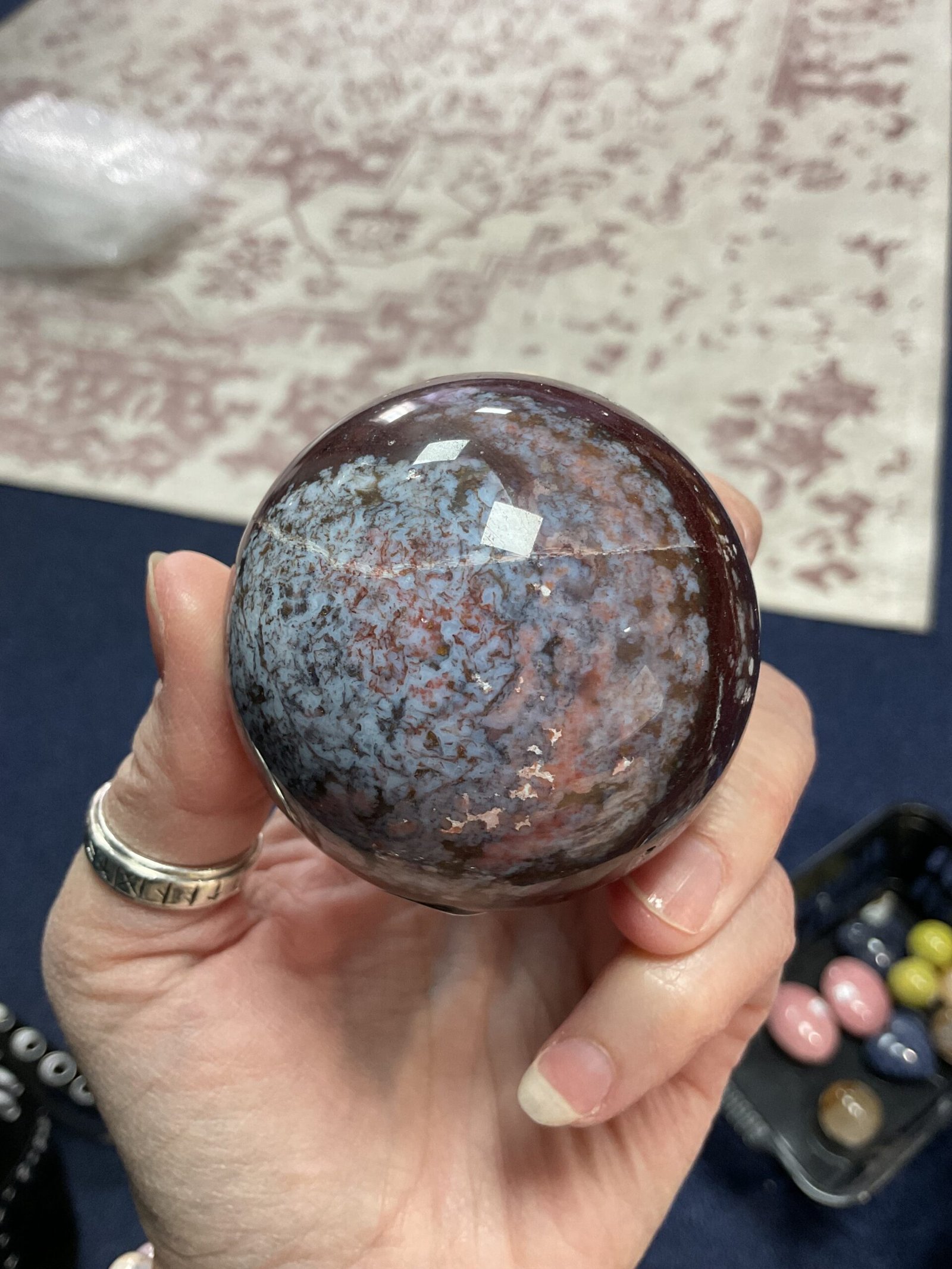 Ocean Jasper Sphere - Image 8
