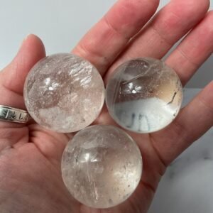 Small Clear Quartz Sphere