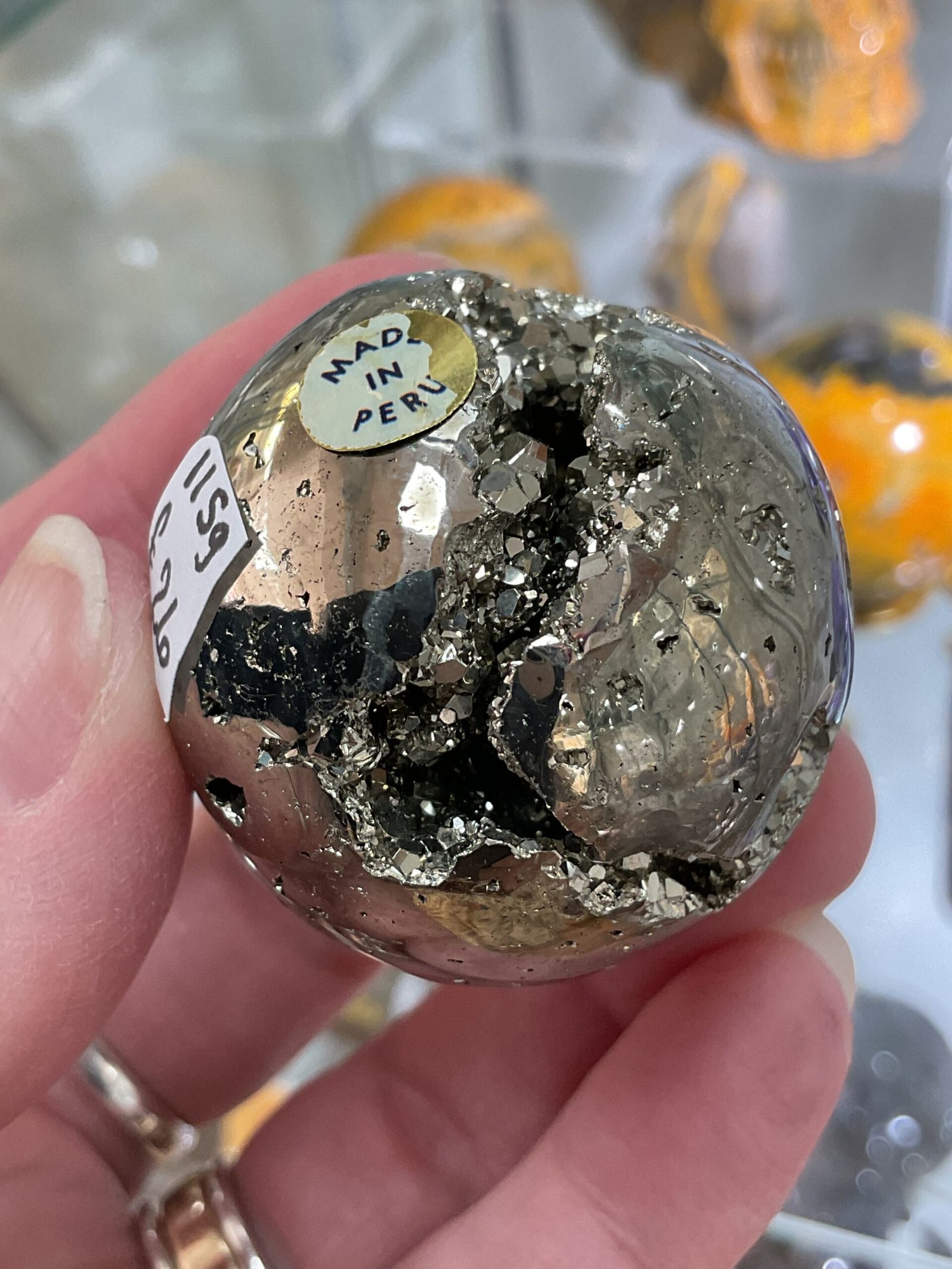 Pyrite Sphere - Image 2