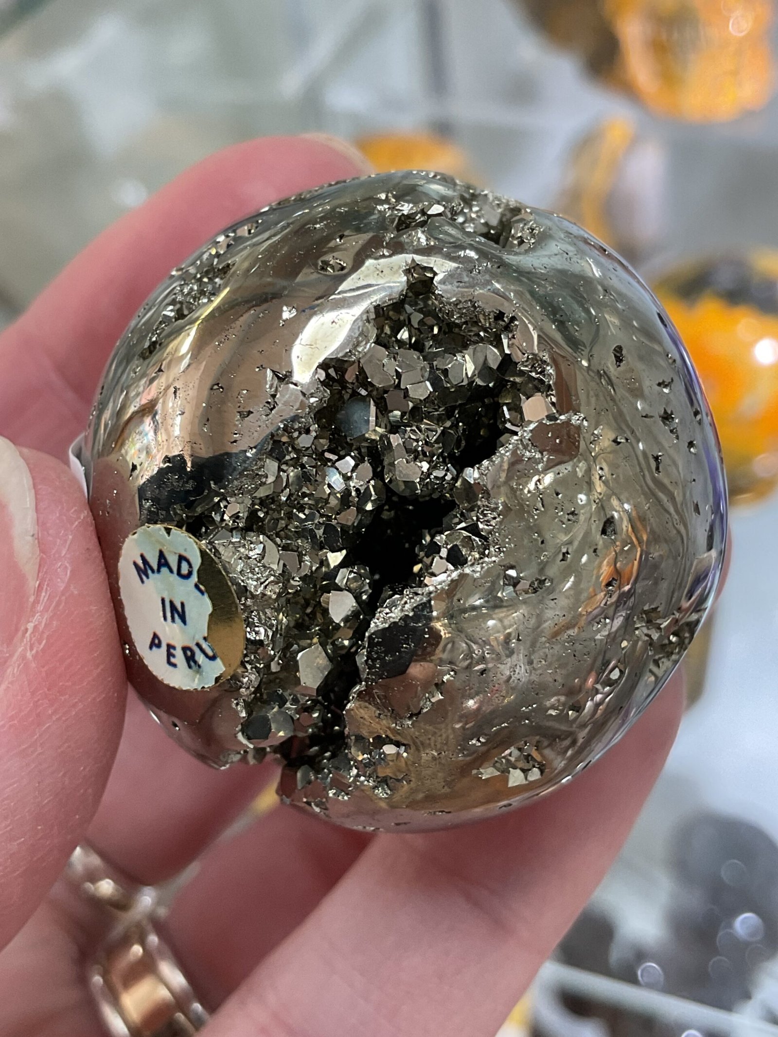 Pyrite Sphere - Image 3