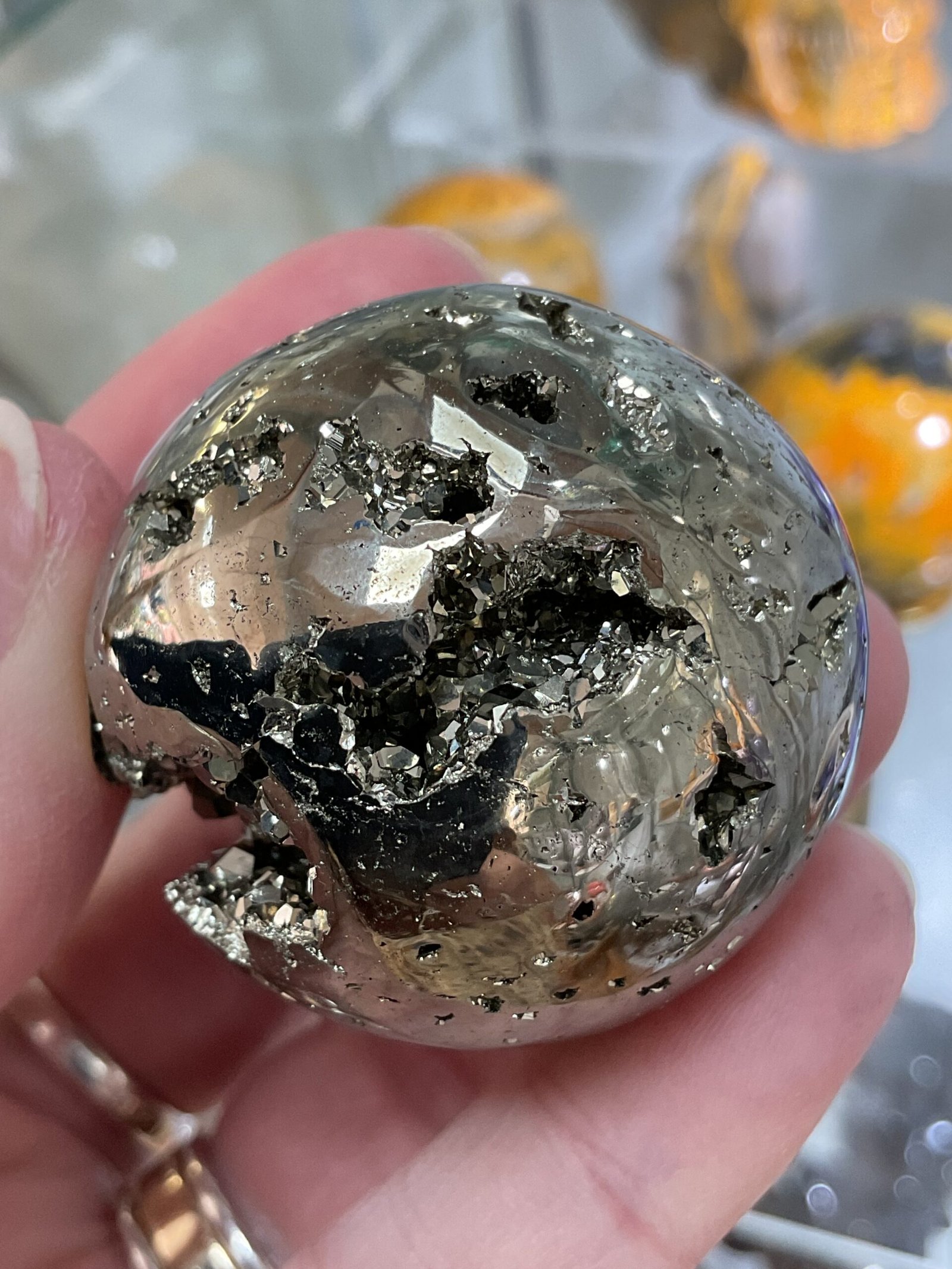 Pyrite Sphere