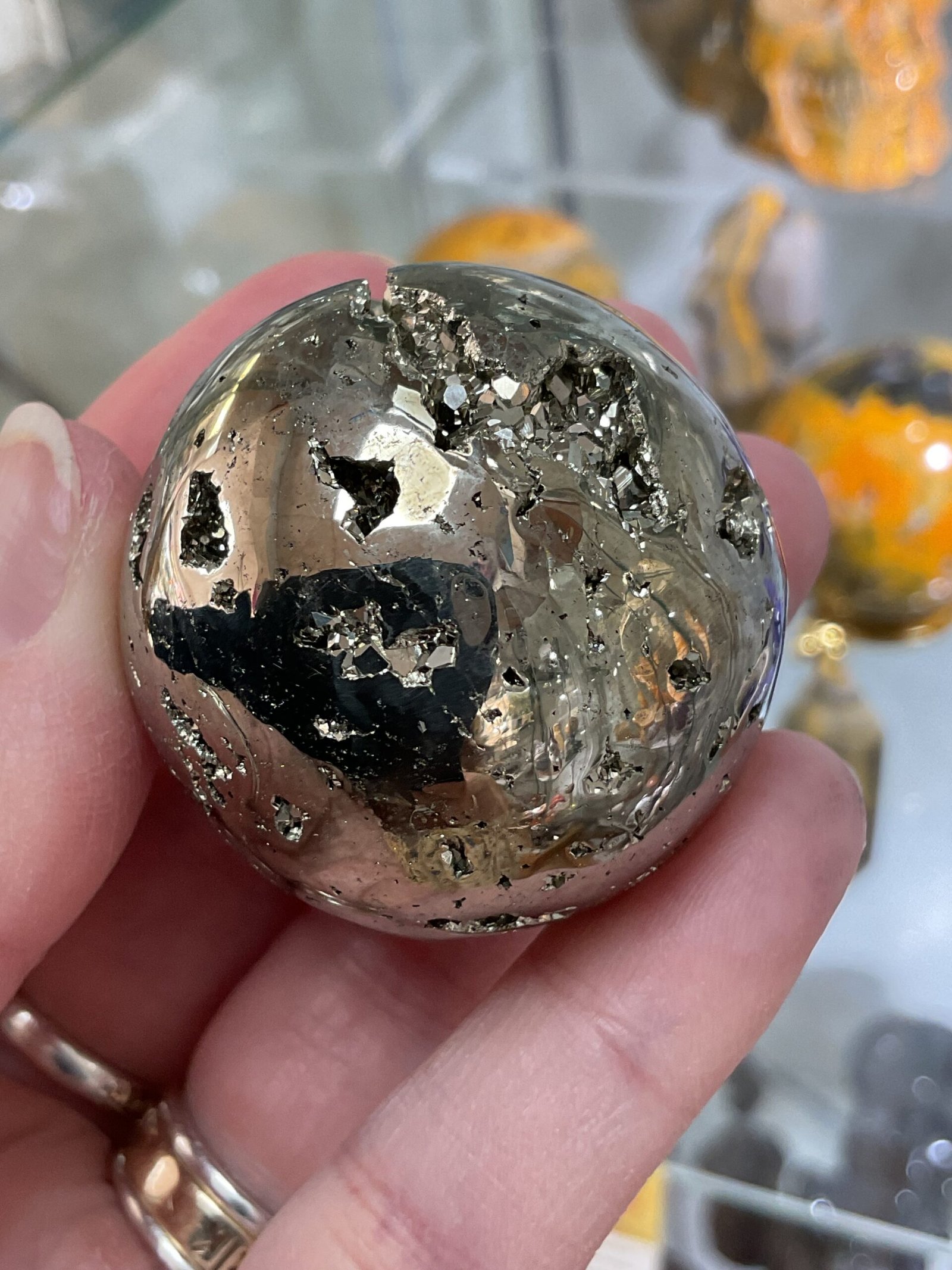 Pyrite Sphere - Image 6