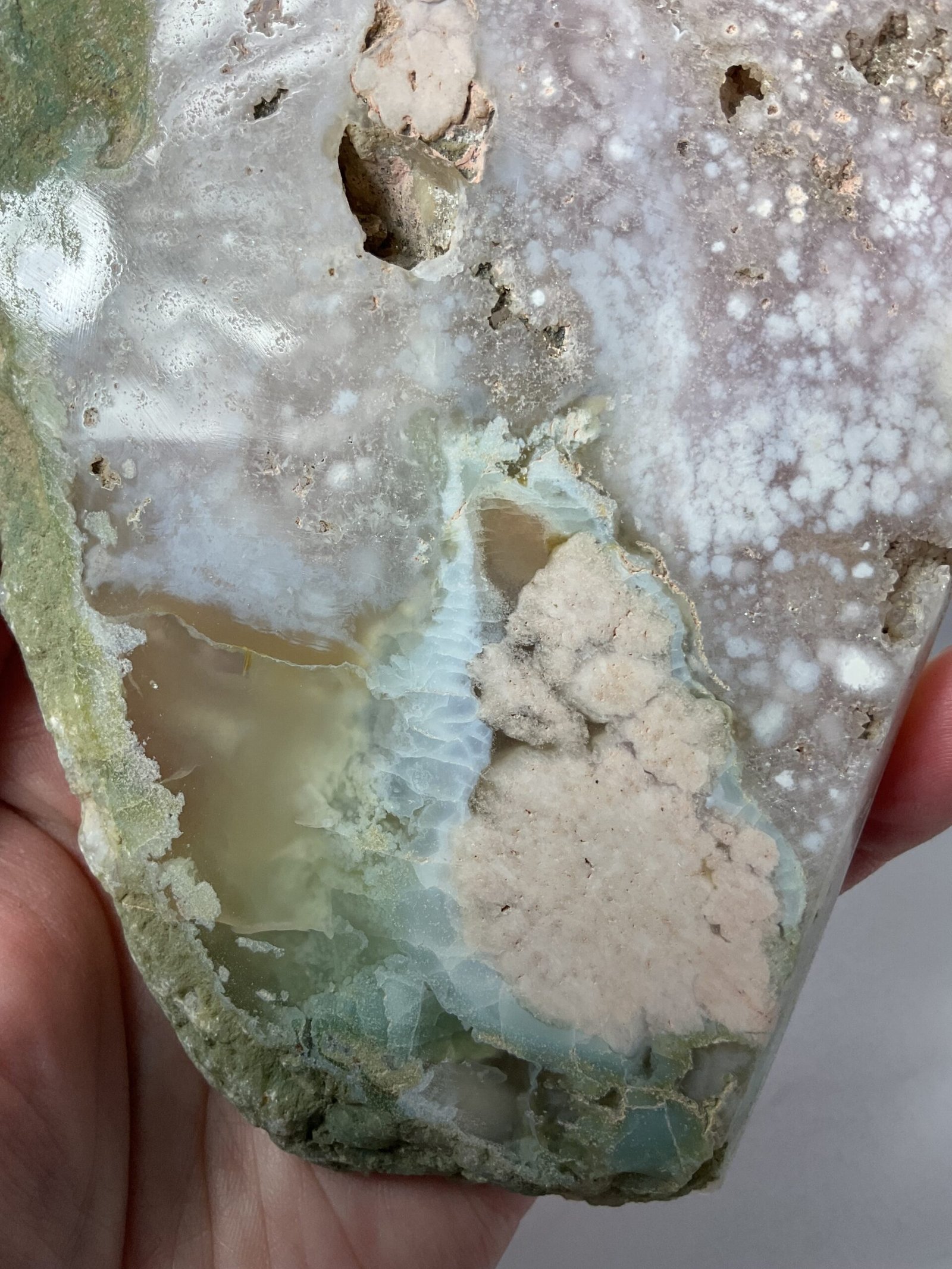 Flower Agate Slice - Image 4