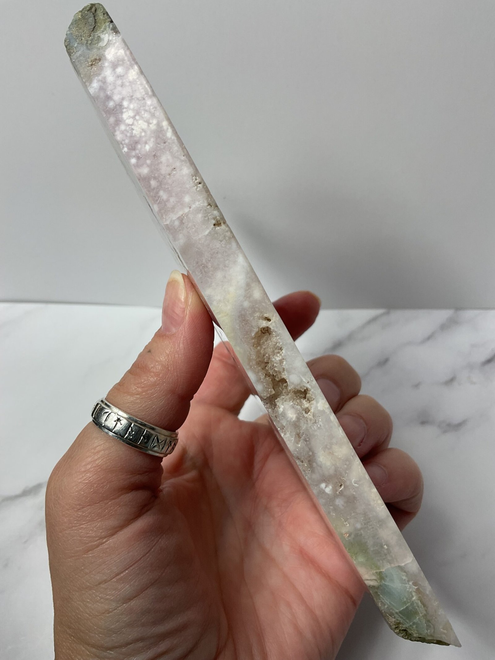 Flower Agate Slice - Image 5