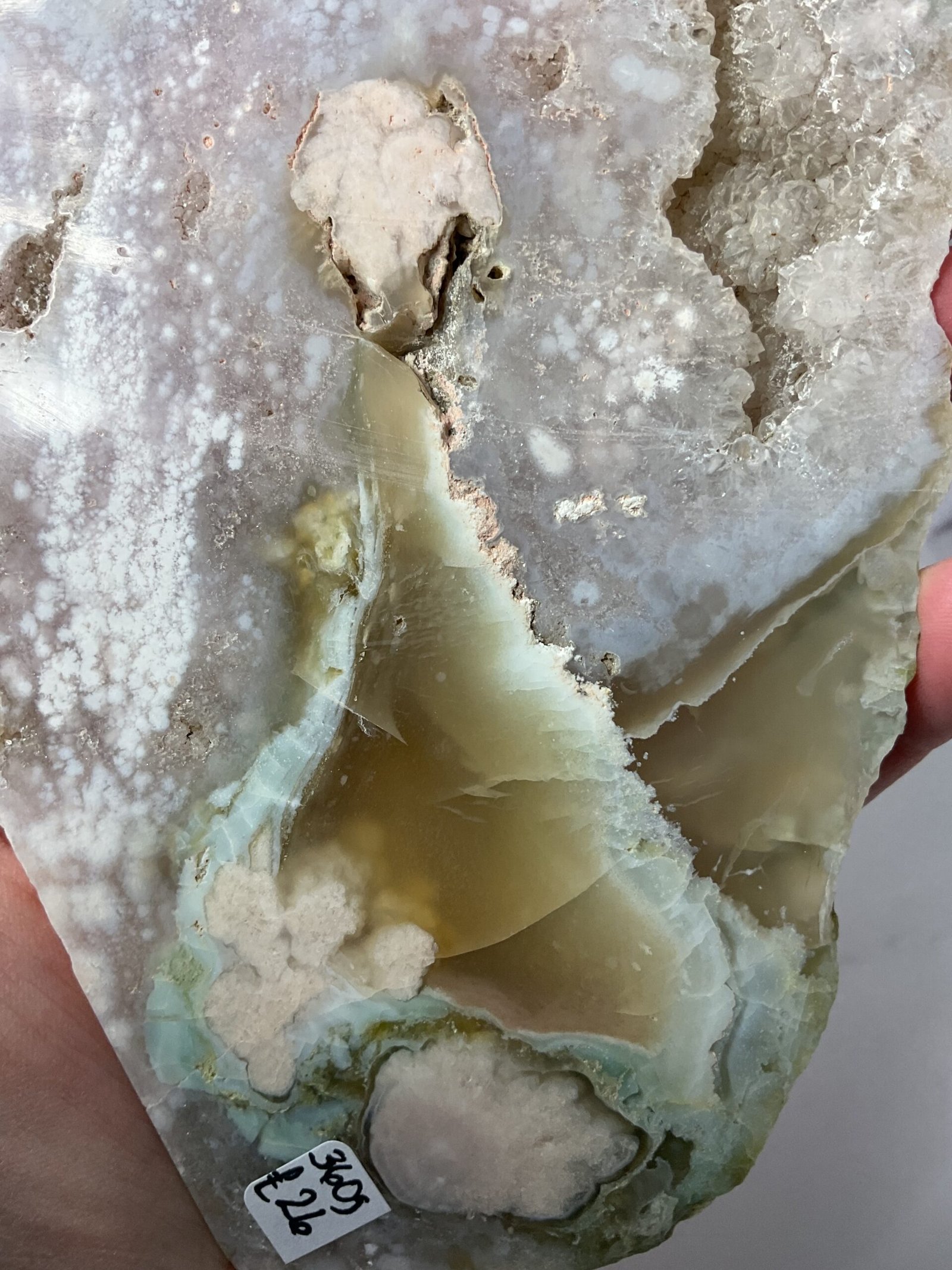 Flower Agate Slice - Image 6