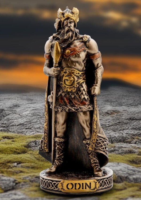 Mini Odin God of War Figurine – thecrystalcavescotland.com