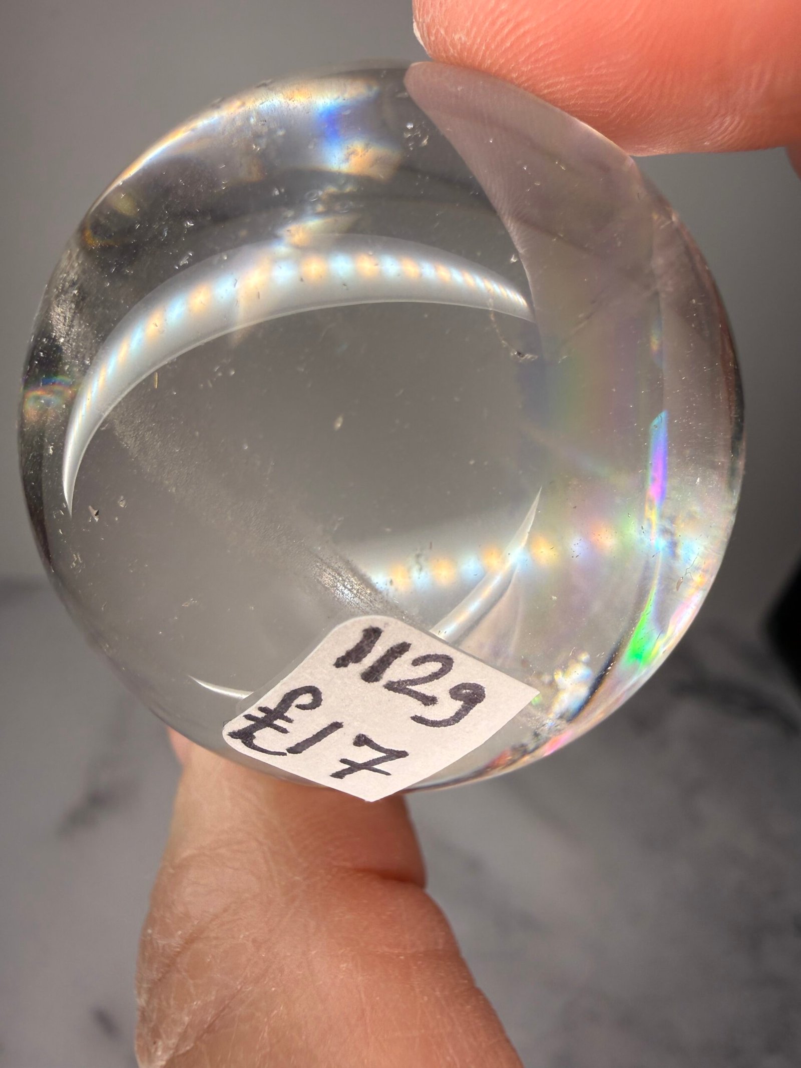 Clear Quartz Sphere - Image 4