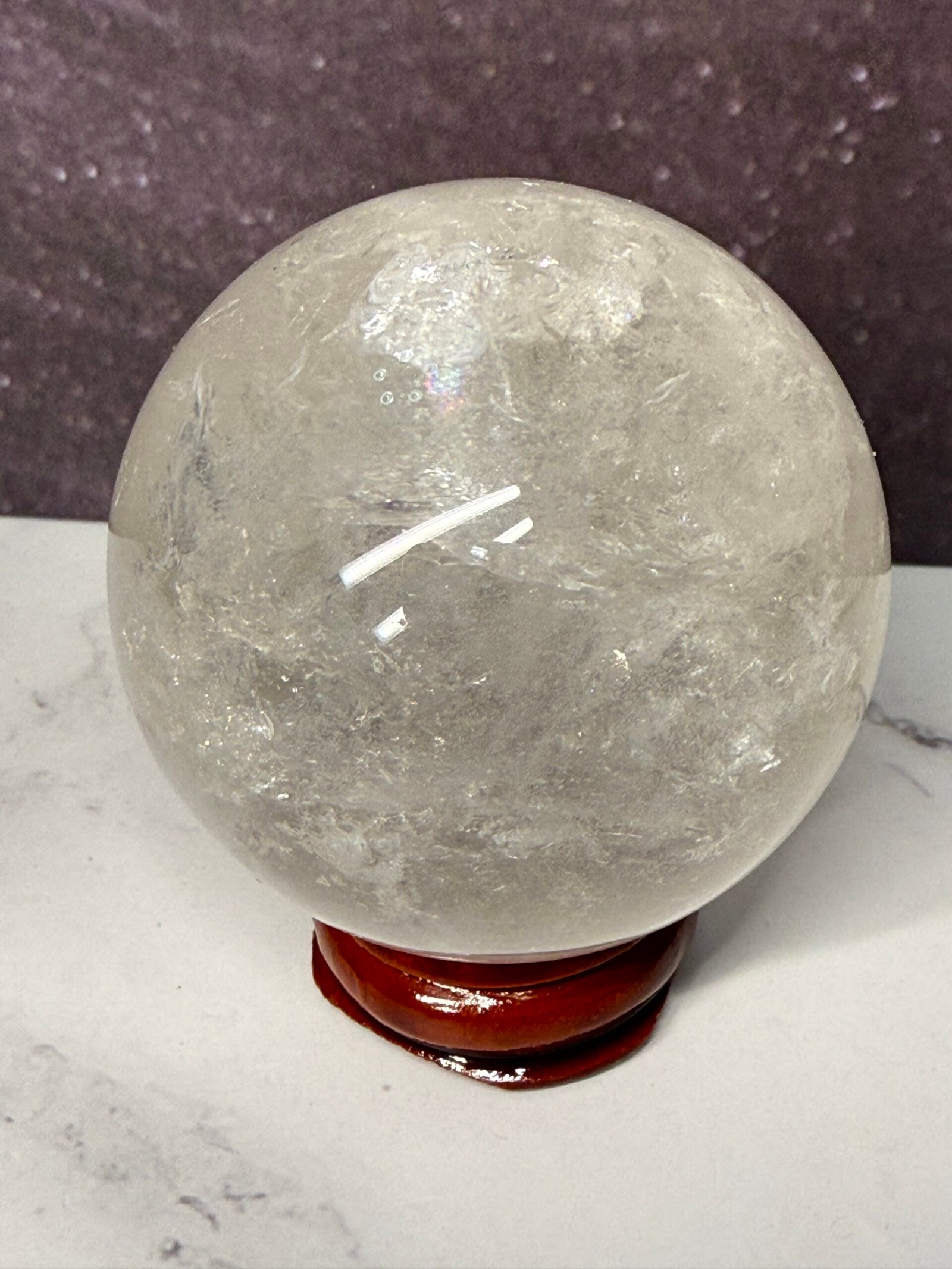 Clear Quartz Sphere - Image 2
