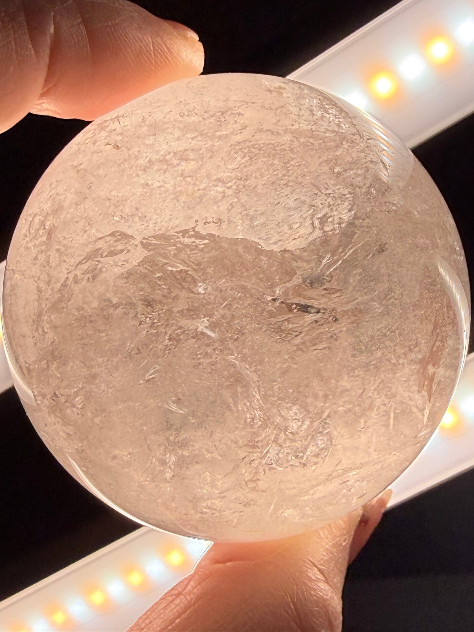 Clear Quartz Sphere - Image 7